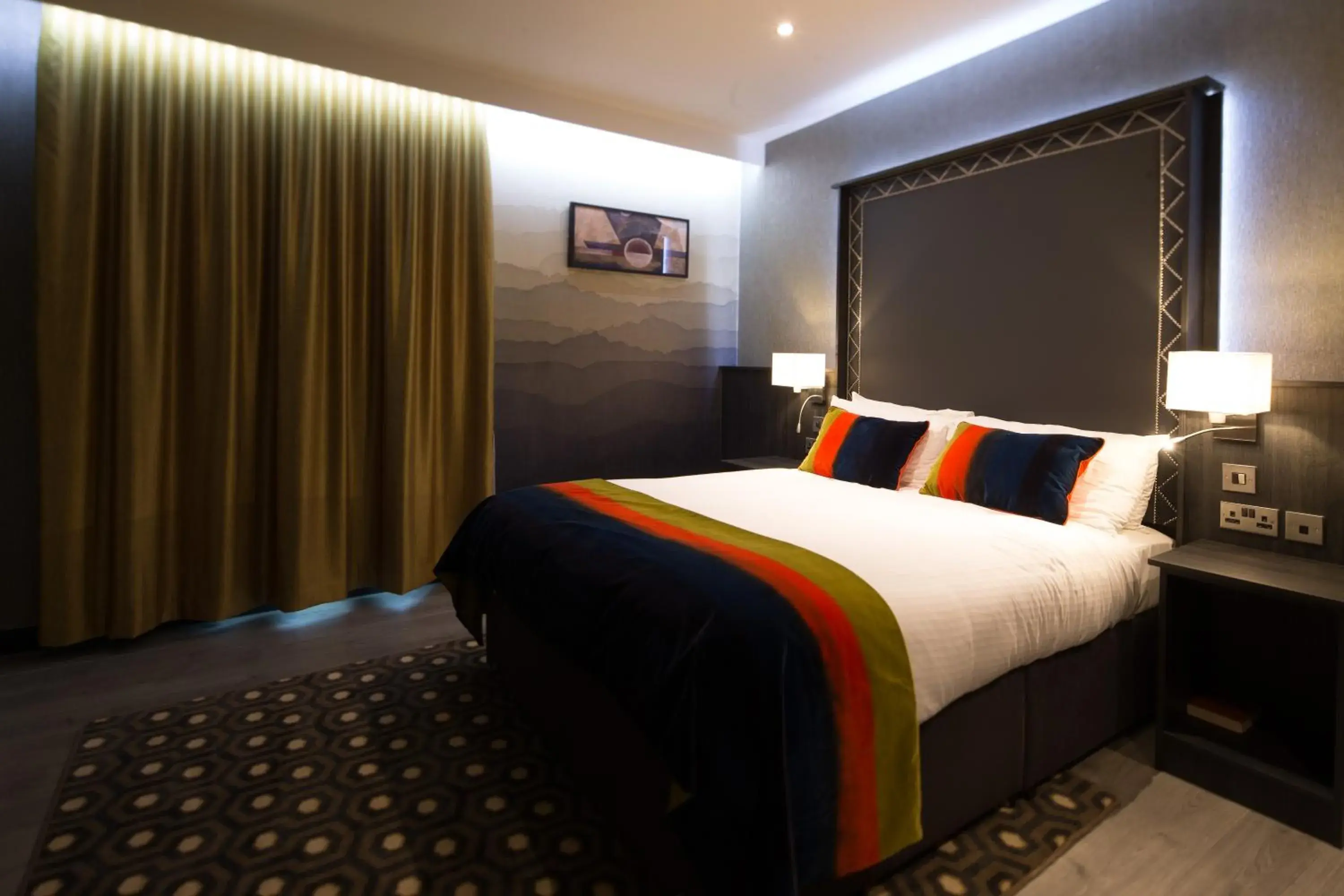 Bed in Glenavon House Hotel
