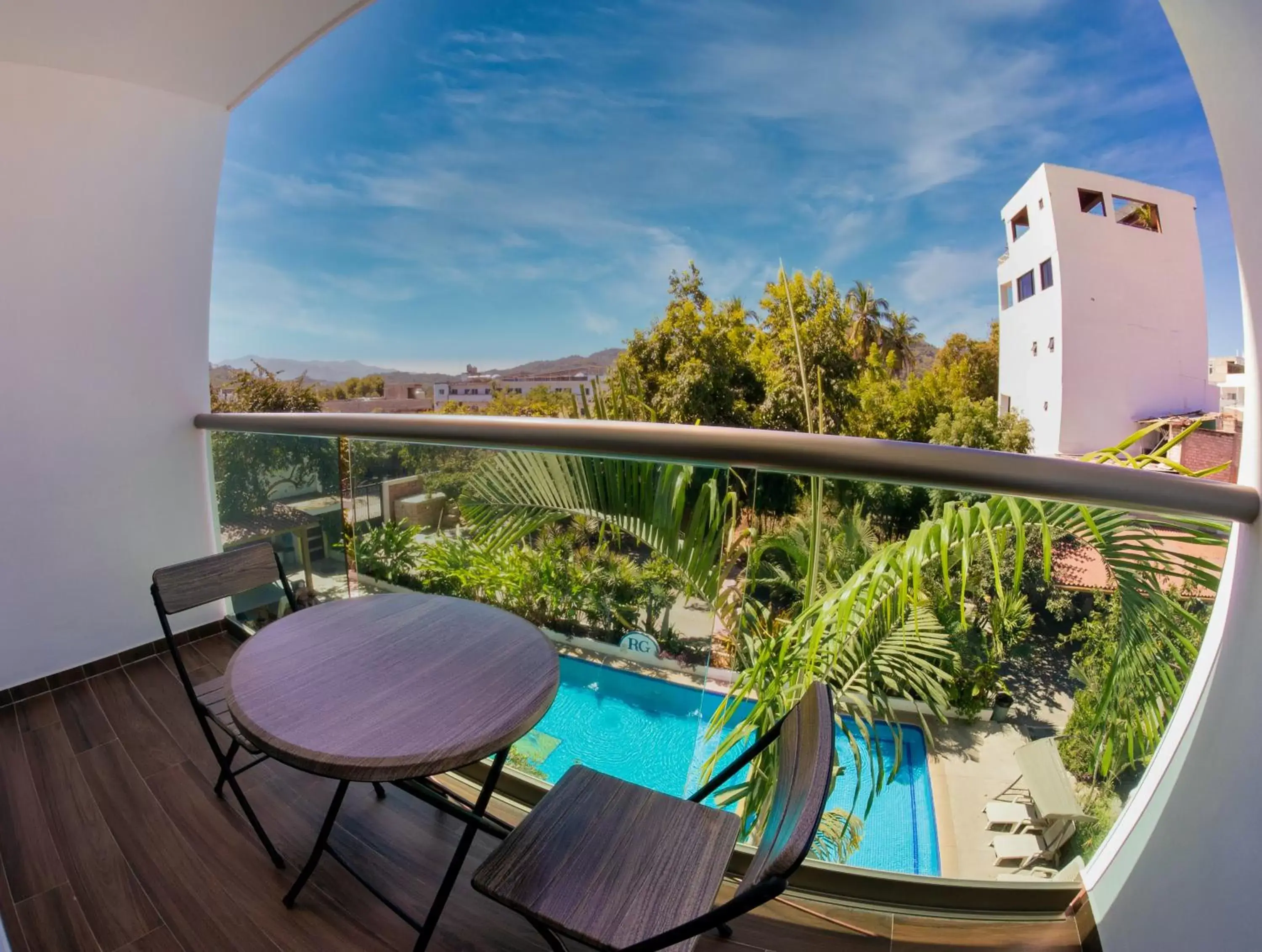 Pool View in Rega suites