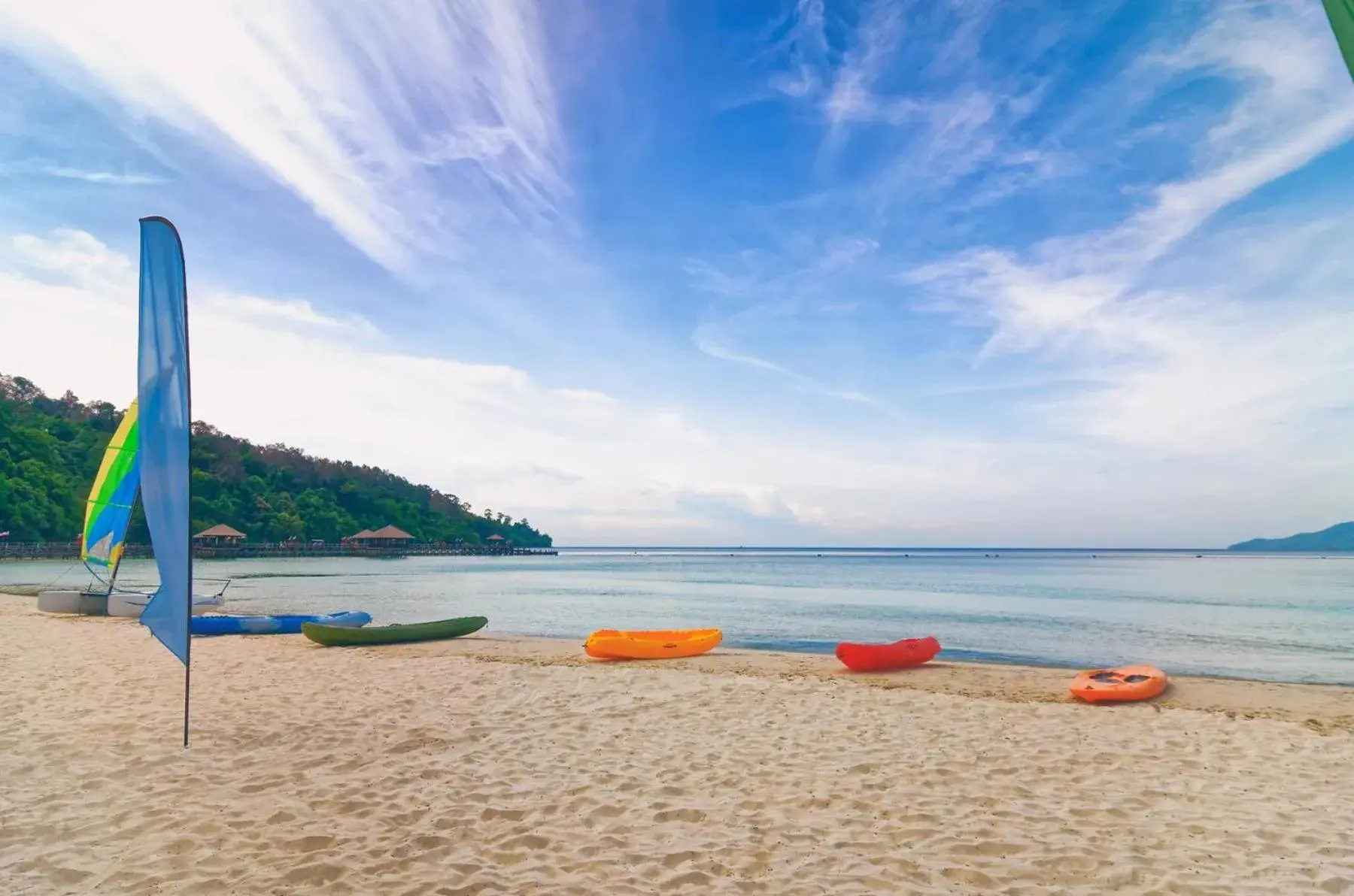 Beach in Bunga Raya Island Resort & Spa
