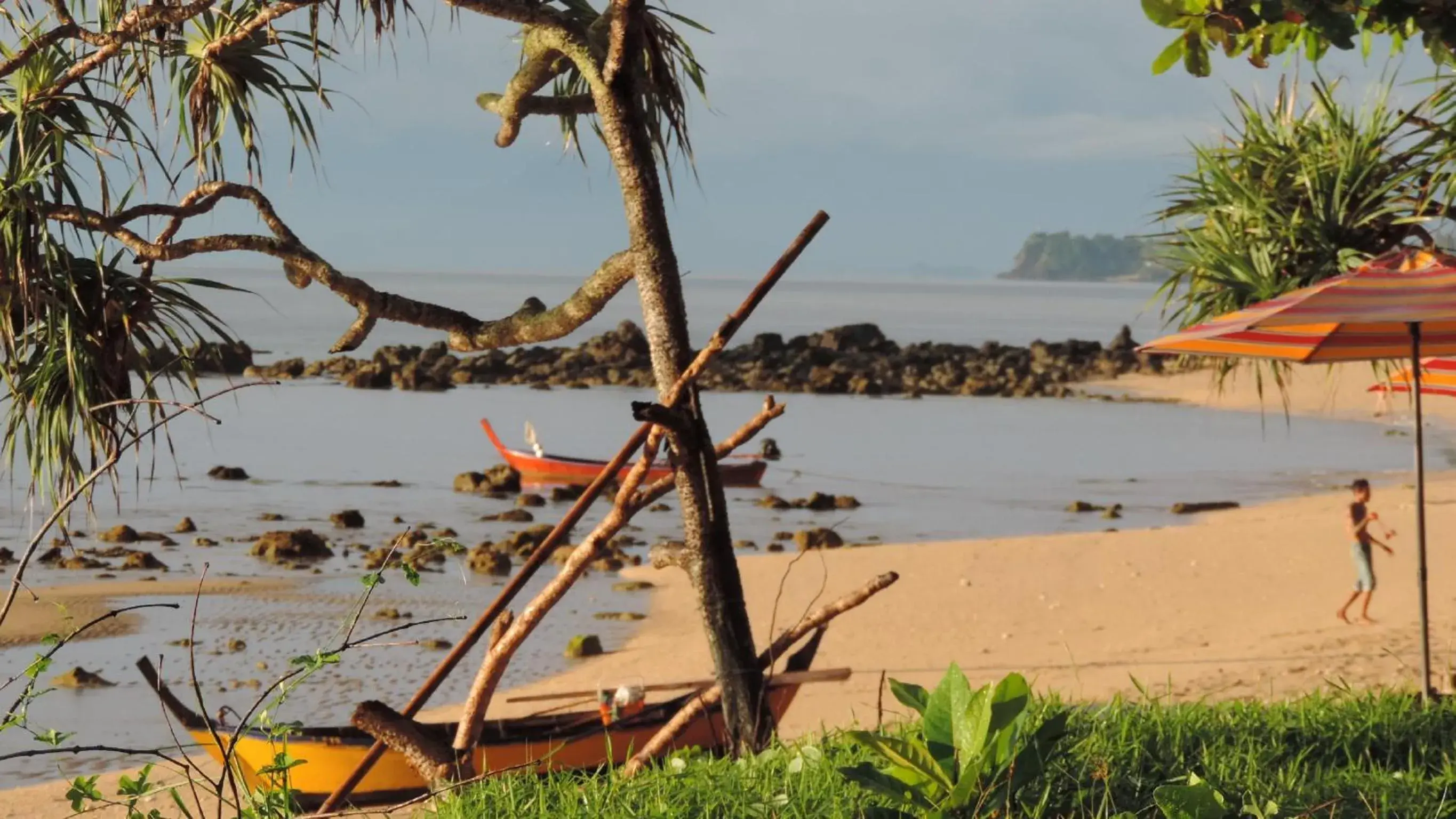 Beach in Lazy Days Bungalows