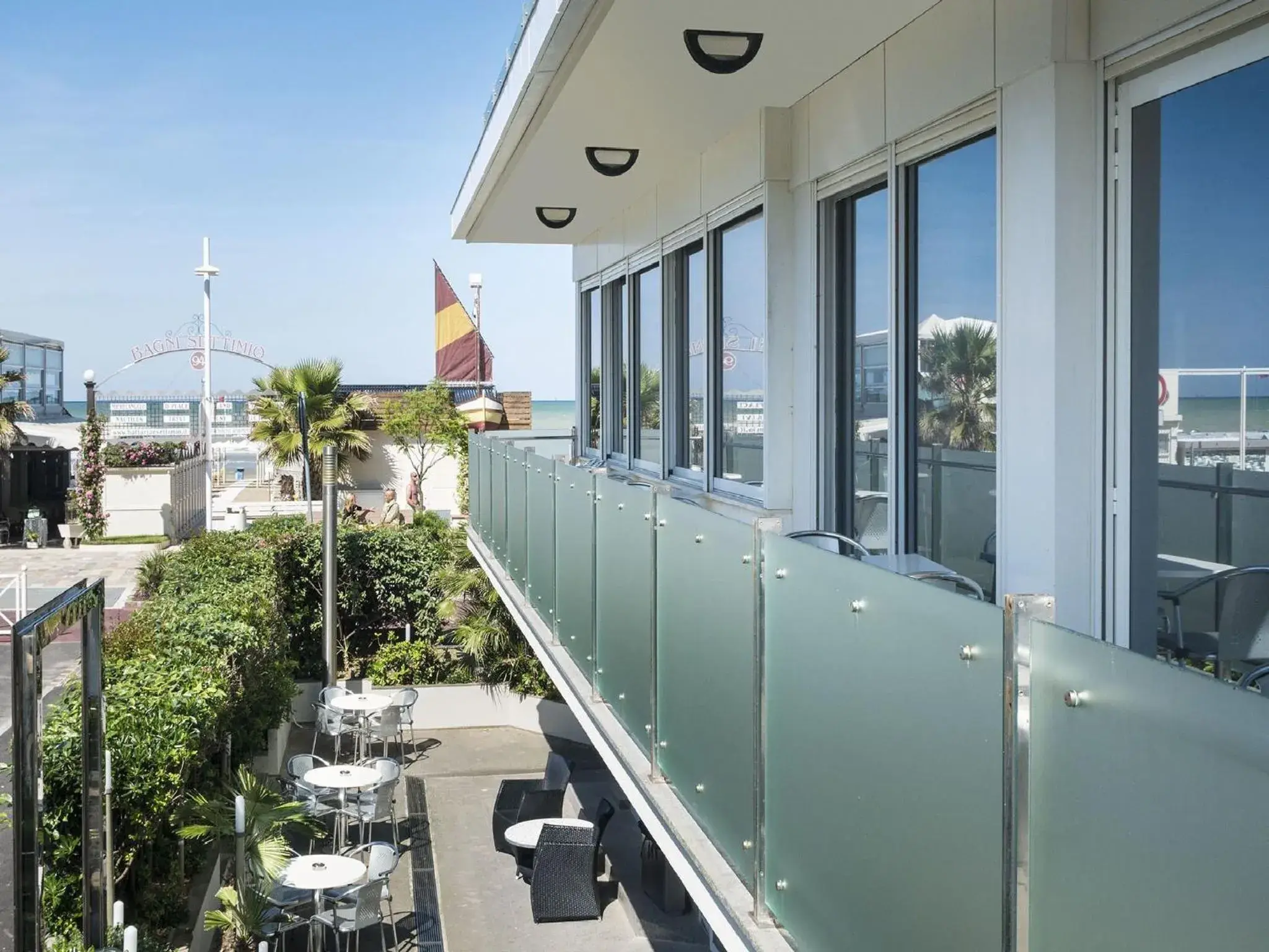 Balcony/Terrace in Hotel Michelangelo