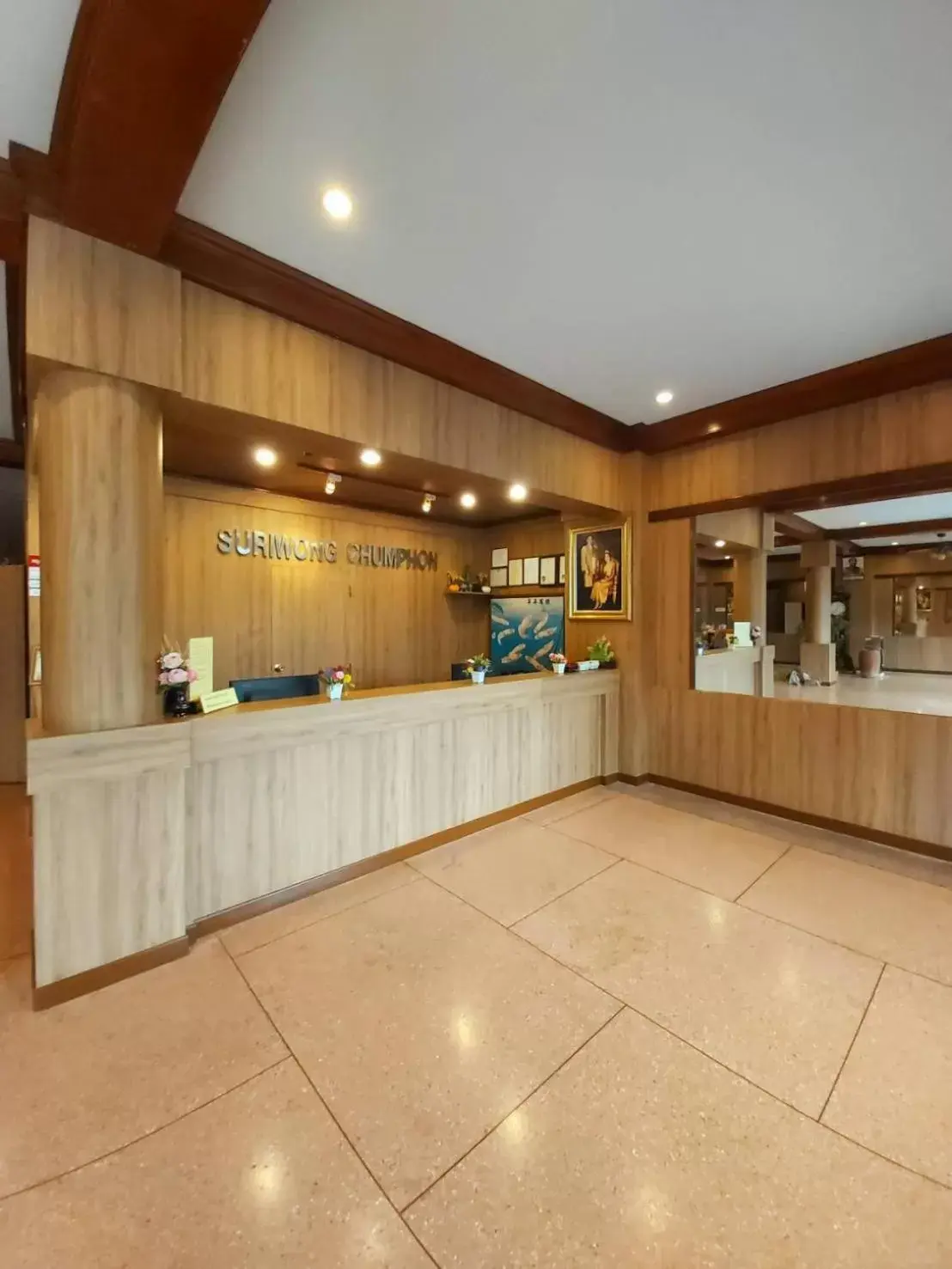 Lobby or reception in Suriwong Chumphon Hotel Lobby or reception in Suriwong Chumphon Hotel