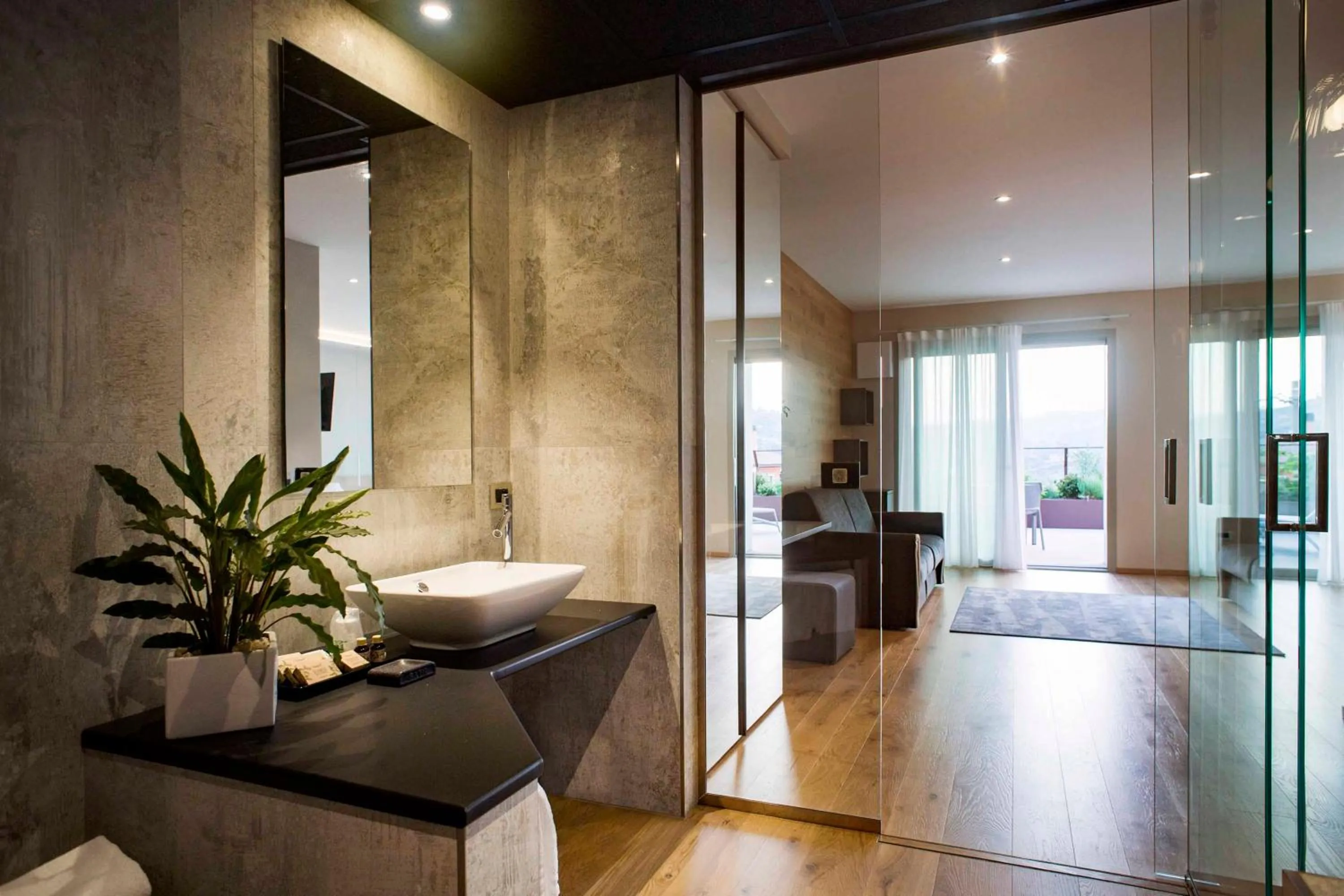 Shower in Hotel Ristorante La Rosina