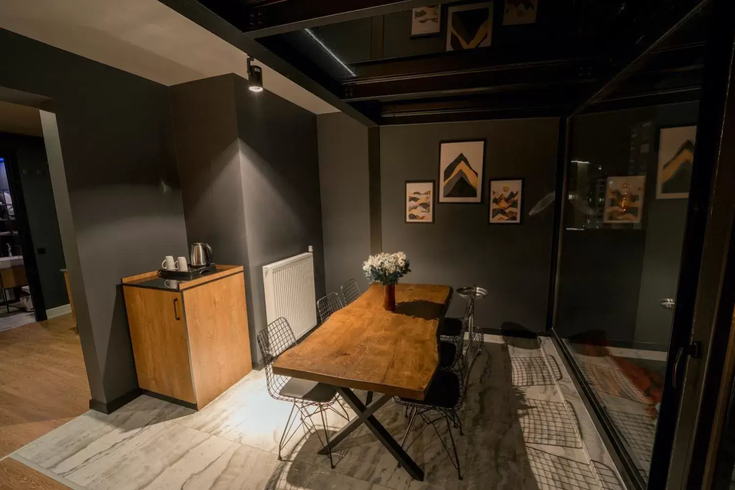 Kitchen or kitchenette in The Kayseri Loft Hotel