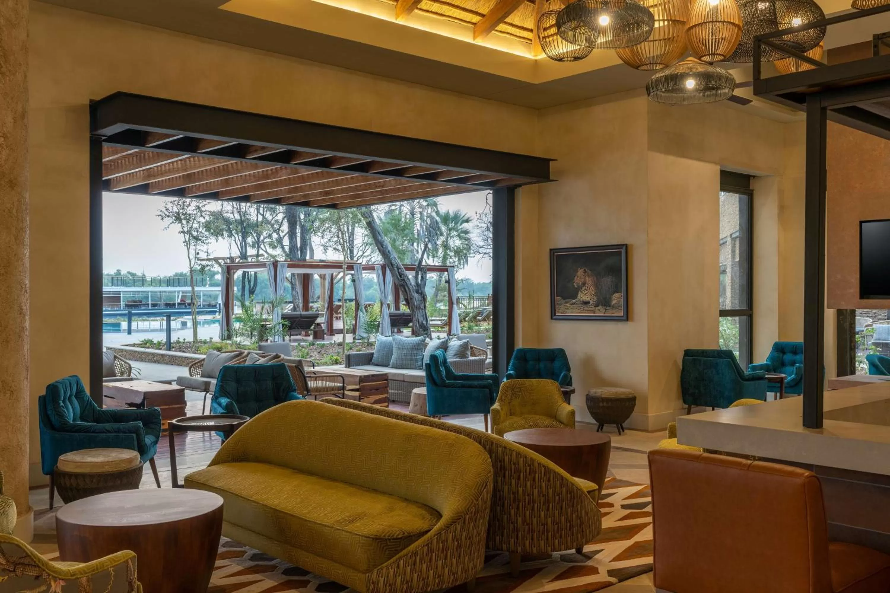 Restaurant/places to eat in Radisson Blu Mosi-oa-Tunya Livingstone Resort