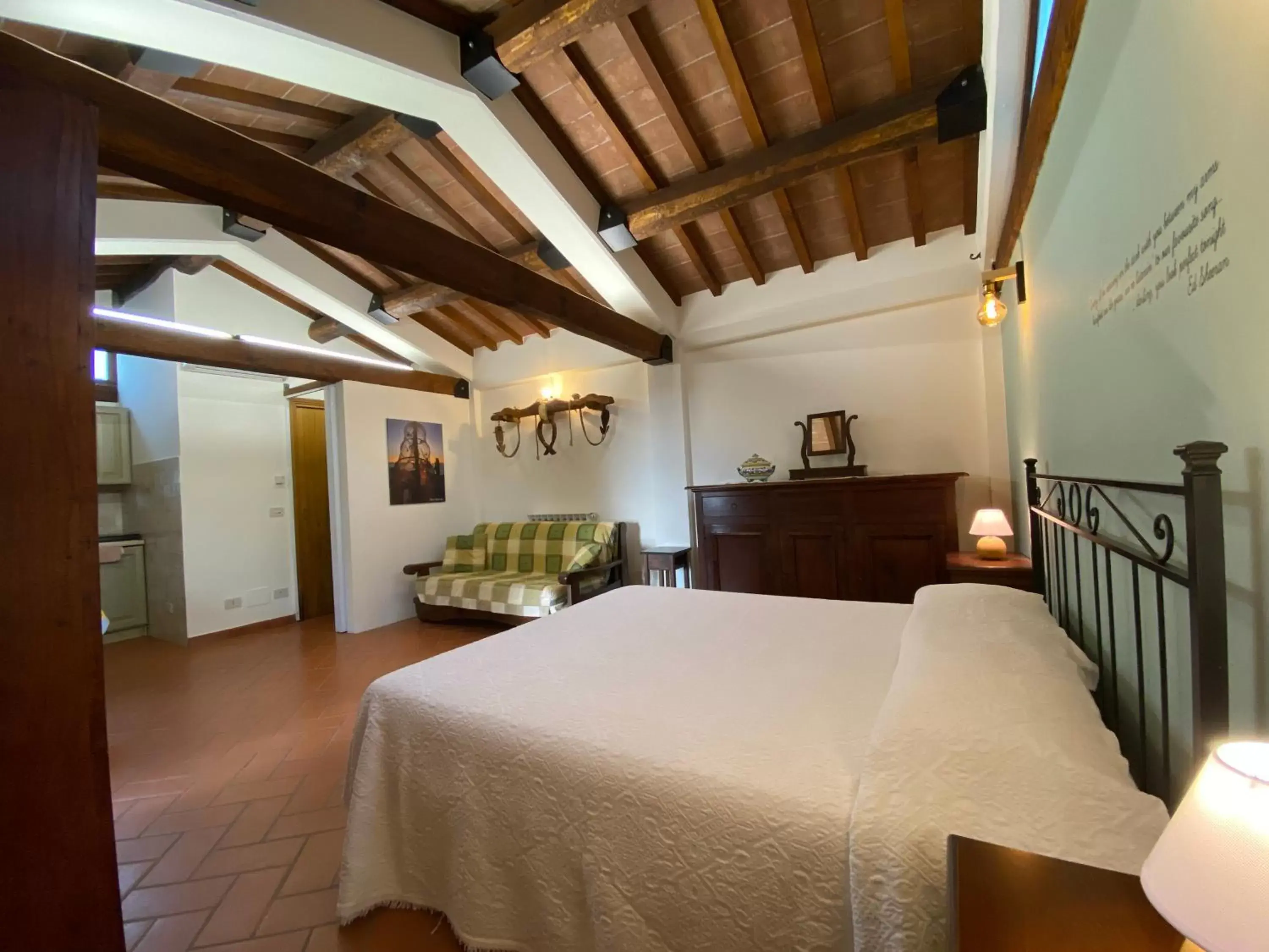 Bedroom, Bed in Tenuta Badia '99