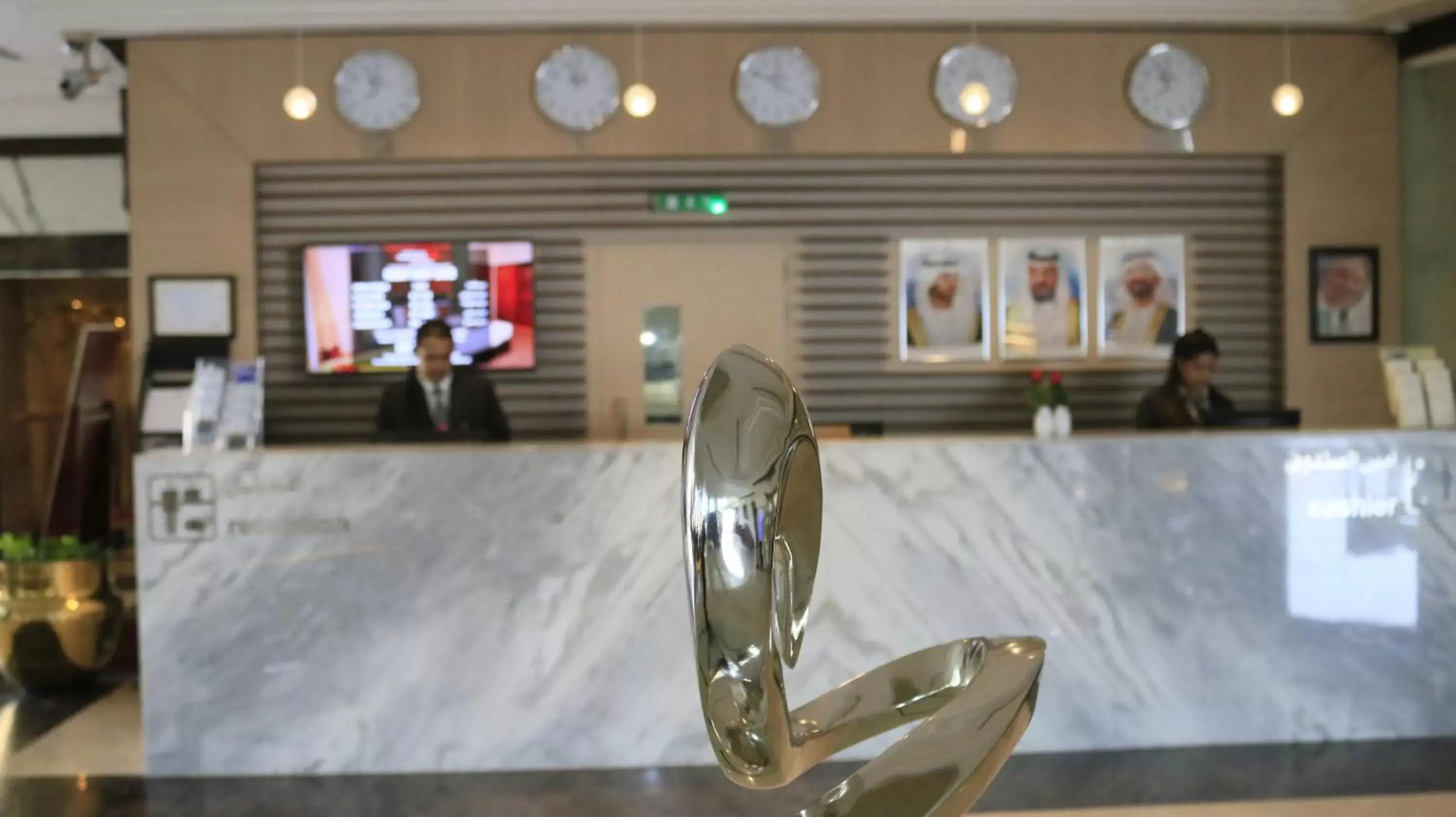 Decorative detail, Lobby/Reception in Dubai Grand Hotel by Fortune, Dubai Airport
