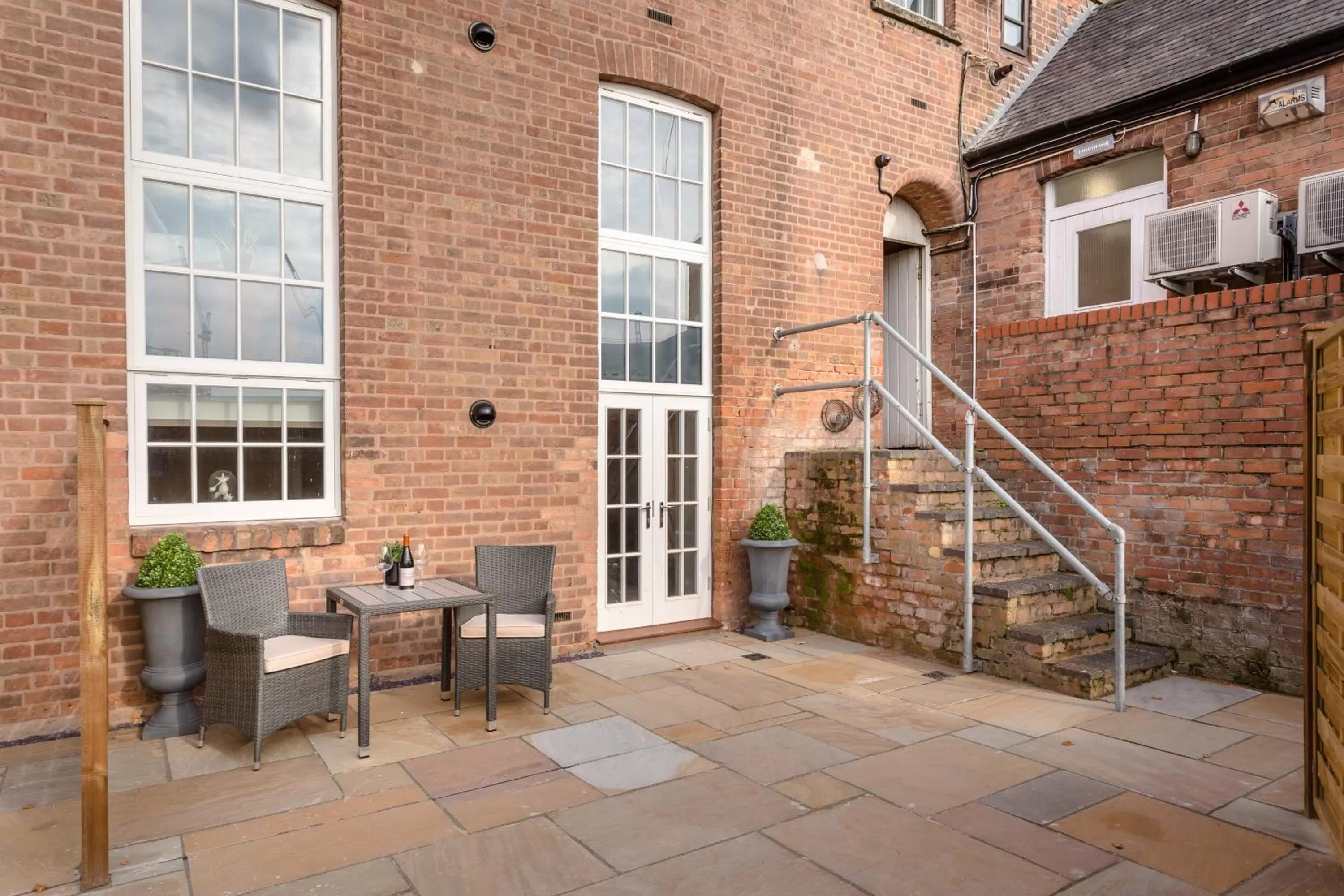 Patio in Heritage Mews Nottingham