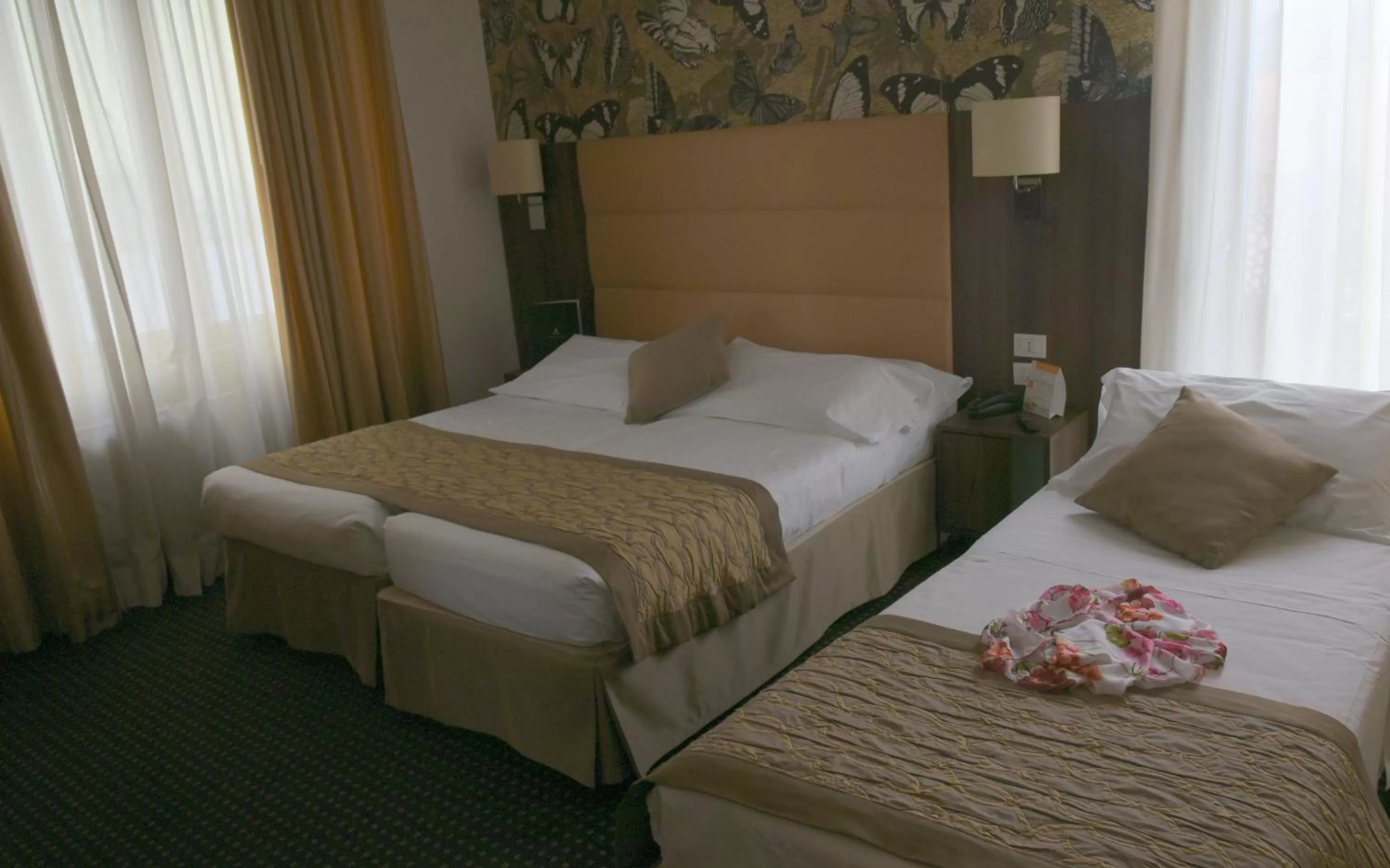 Bed in LH Hotel Sirio Venice