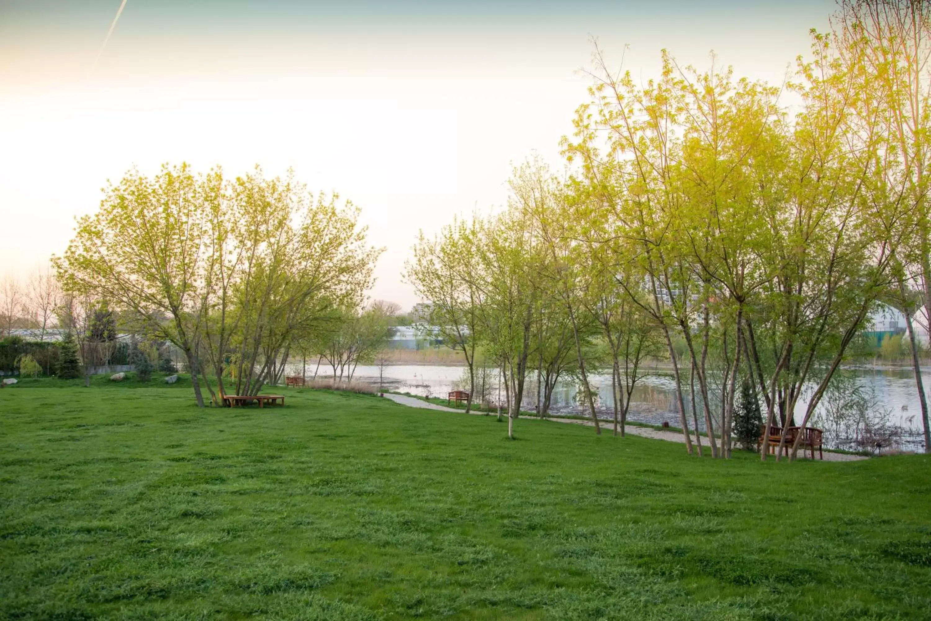 Spring, Garden in Caro Hotel