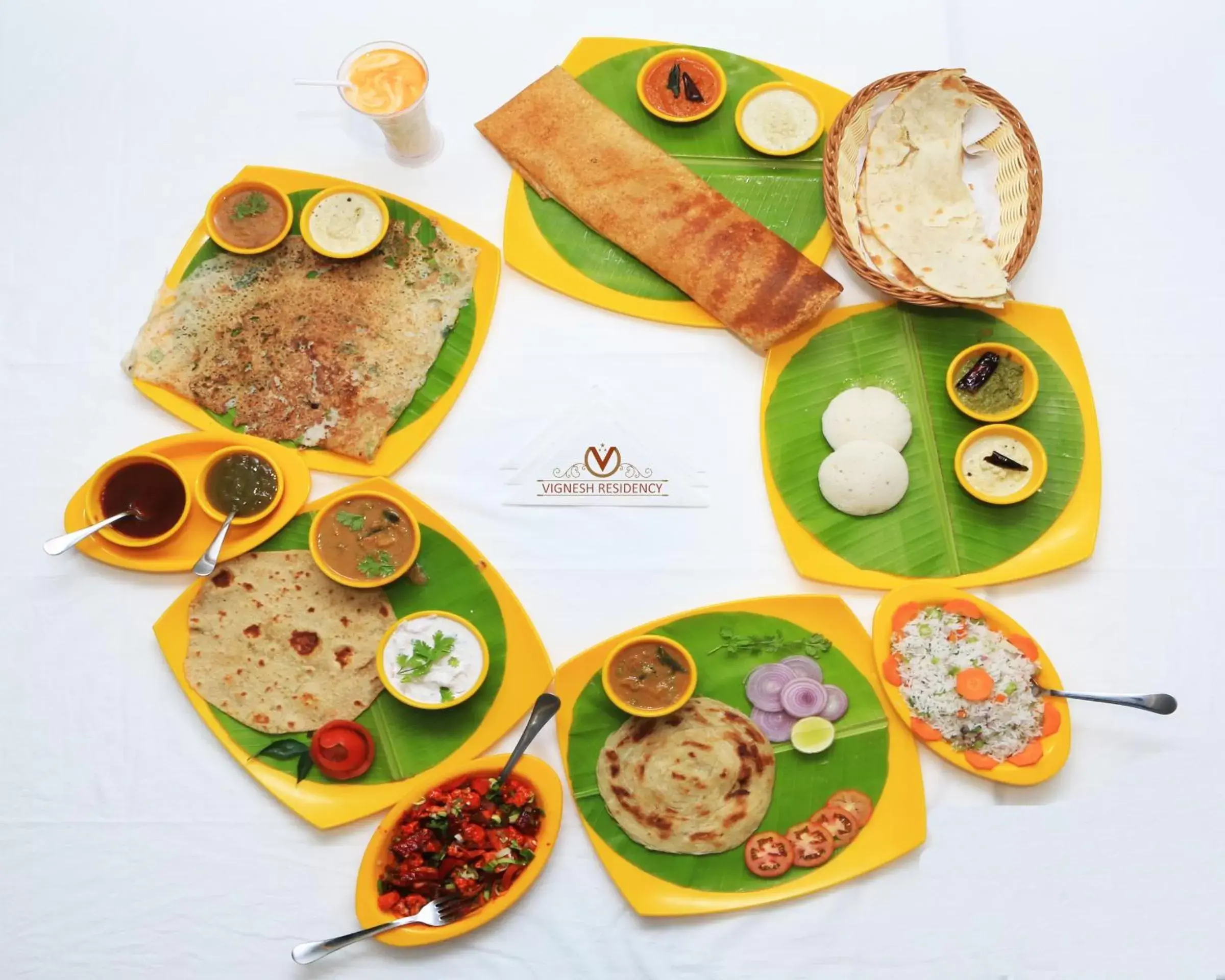 Food and drinks in Vignesh Residency Food and drinks in Vignesh Residency