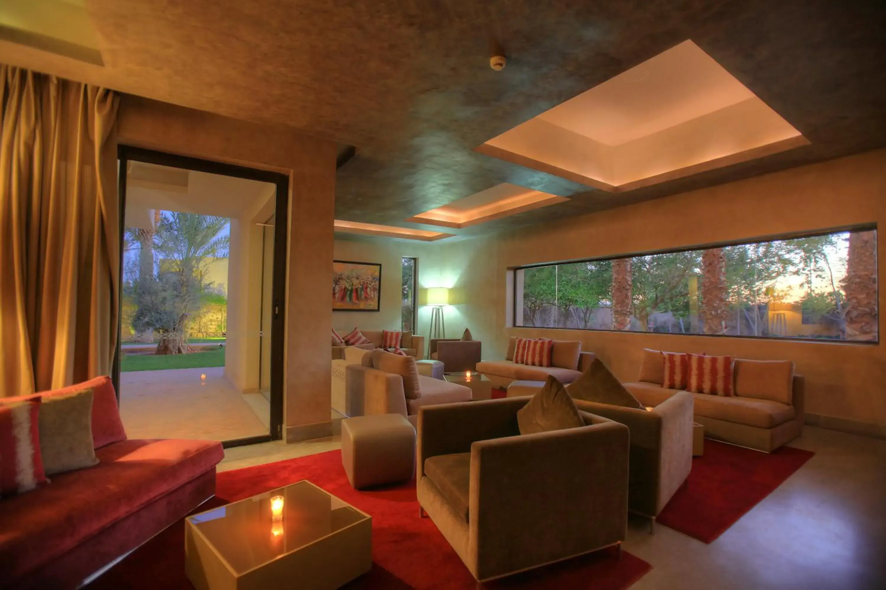 Communal lounge/ TV room, Seating Area in Sirayane Boutique Hotel & Spa Marrakech