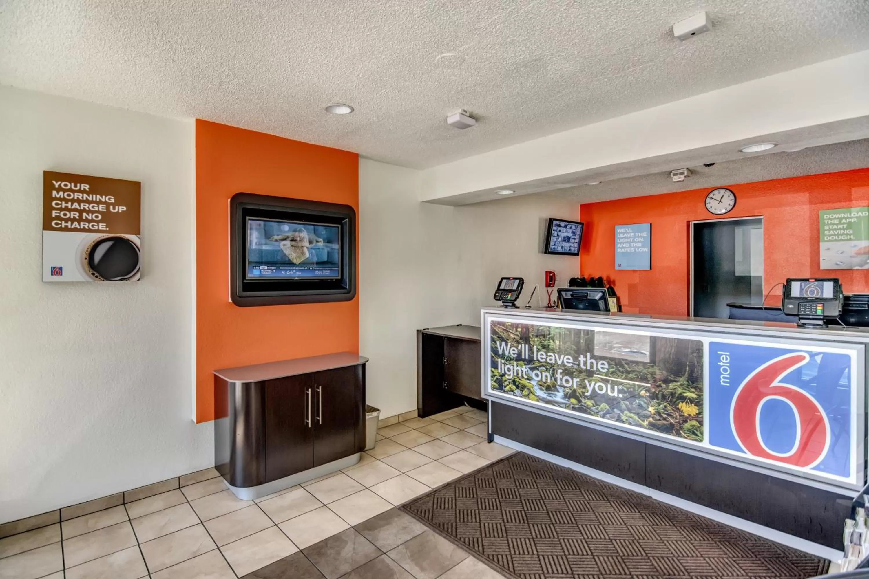 Lobby or reception in Motel 6-Stockton, CA - North