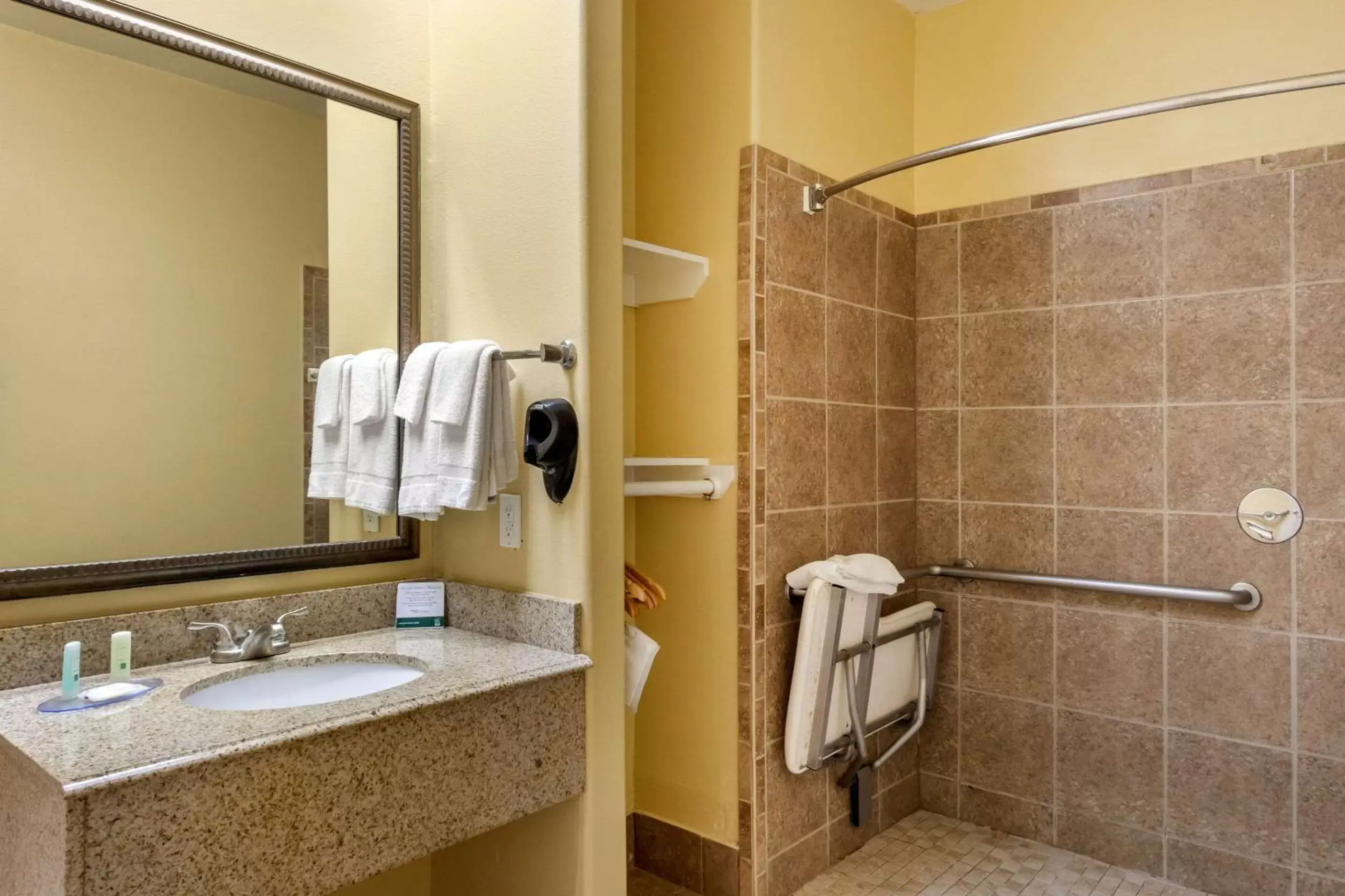 Bathroom in Quality Inn & Suites at The Outlets Mercedes/Weslaco