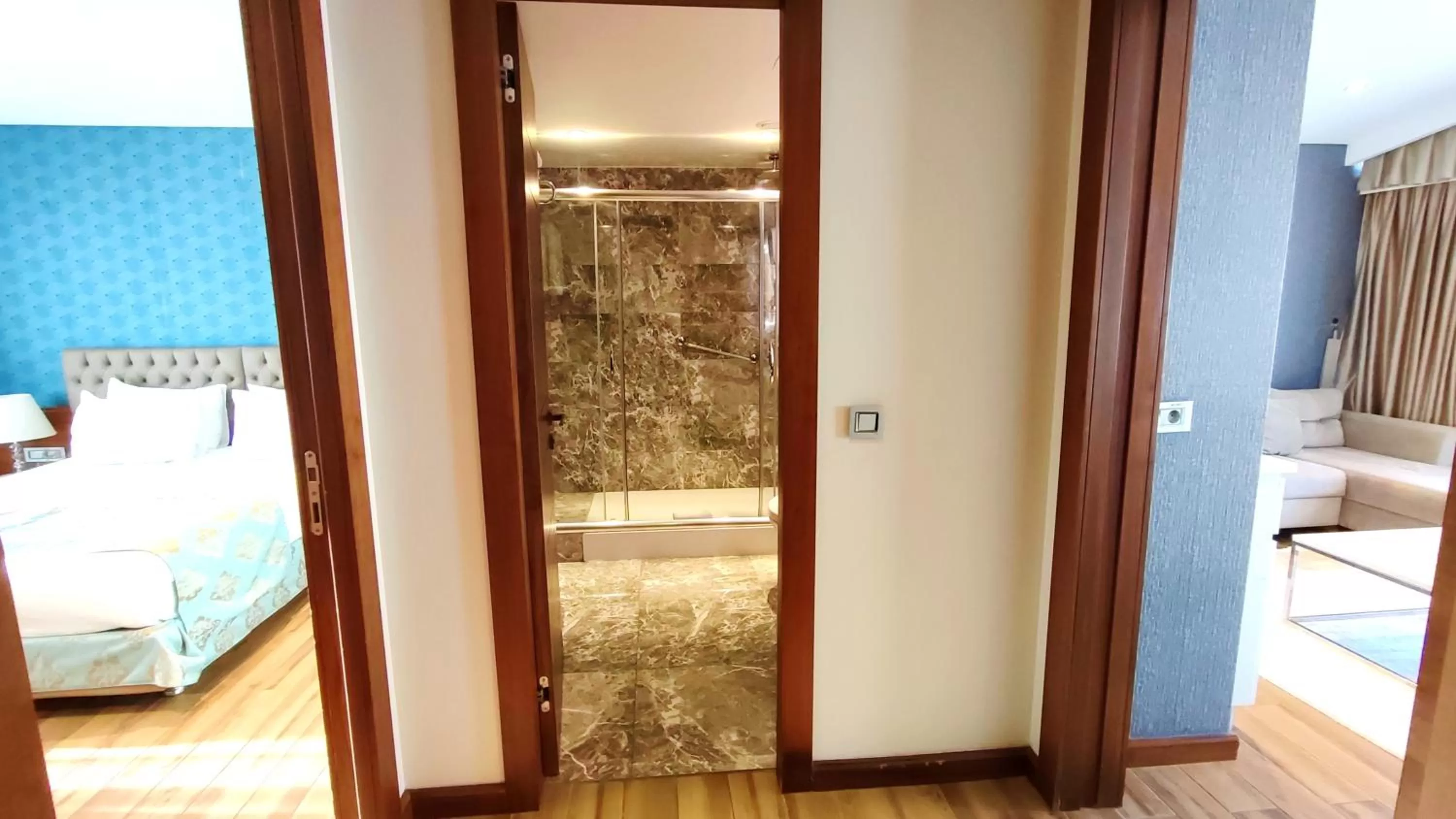 Bed in Old Port Hotel