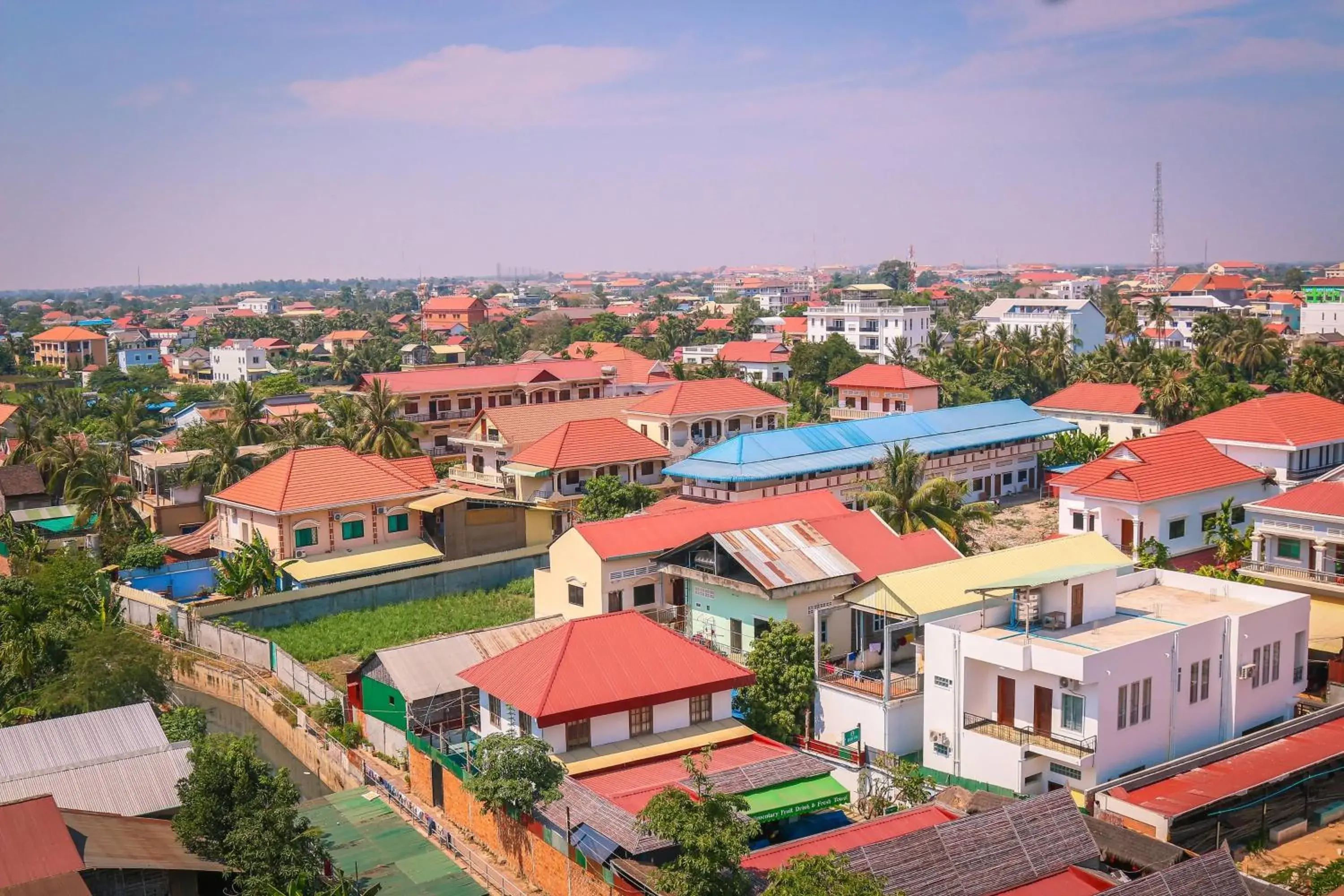 Neighbourhood, Bird's-eye View in Cheathata CTA Hotel Siem Reap