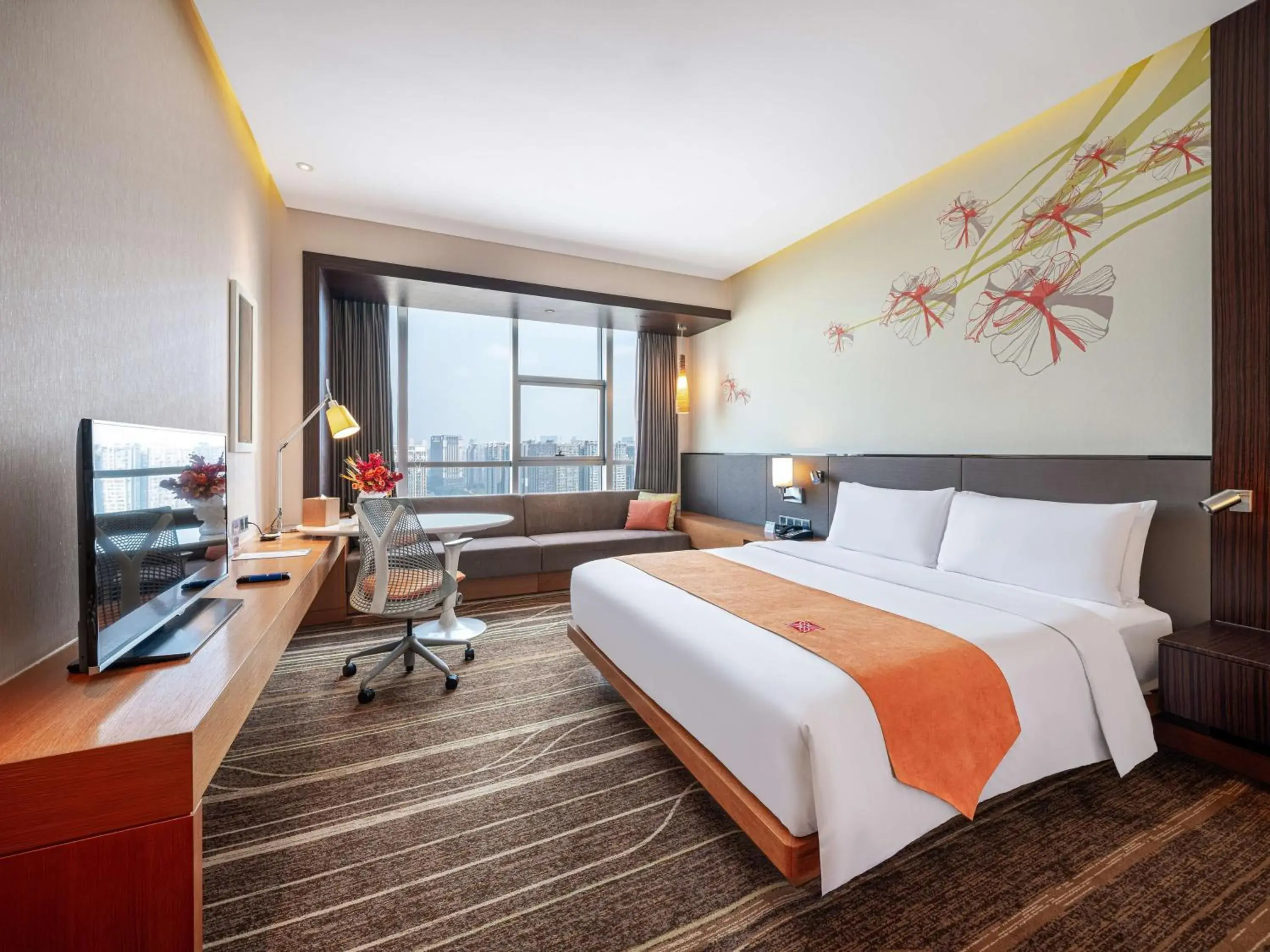 Bedroom in Hilton Garden Inn Chengdu Huayang