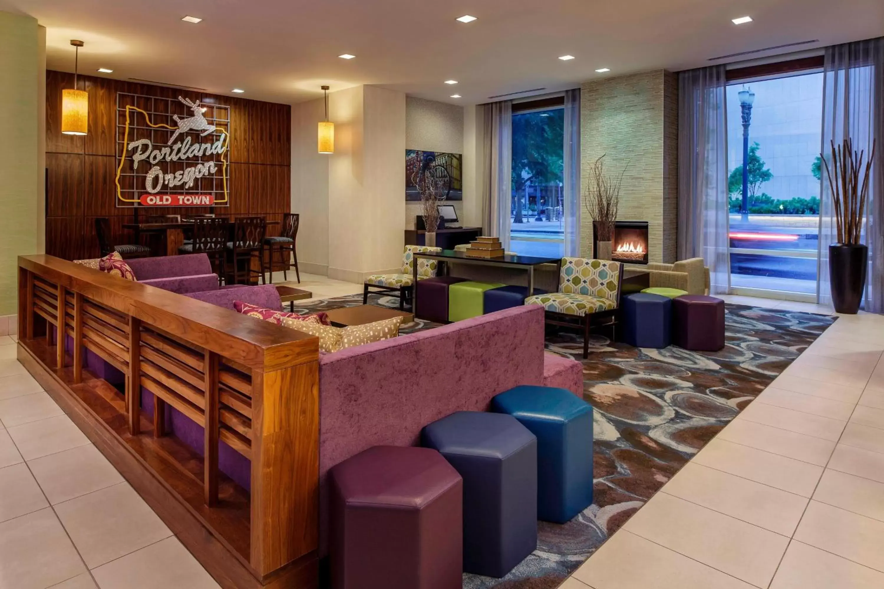 Lobby or reception in Courtyard by Marriott Portland City Center