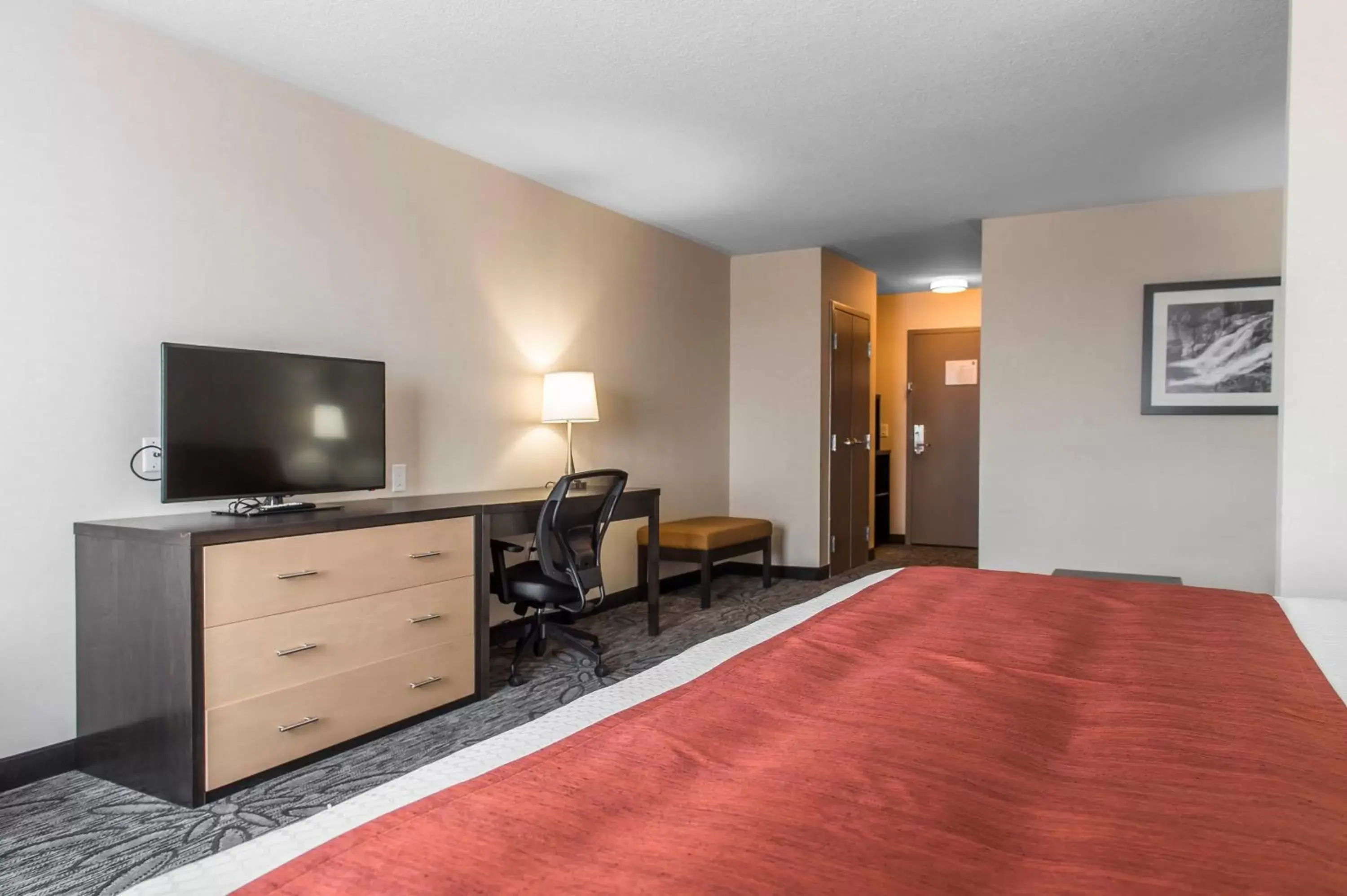 Photo of the whole room, TV/Entertainment Center in Quality Inn & Suites Kingston