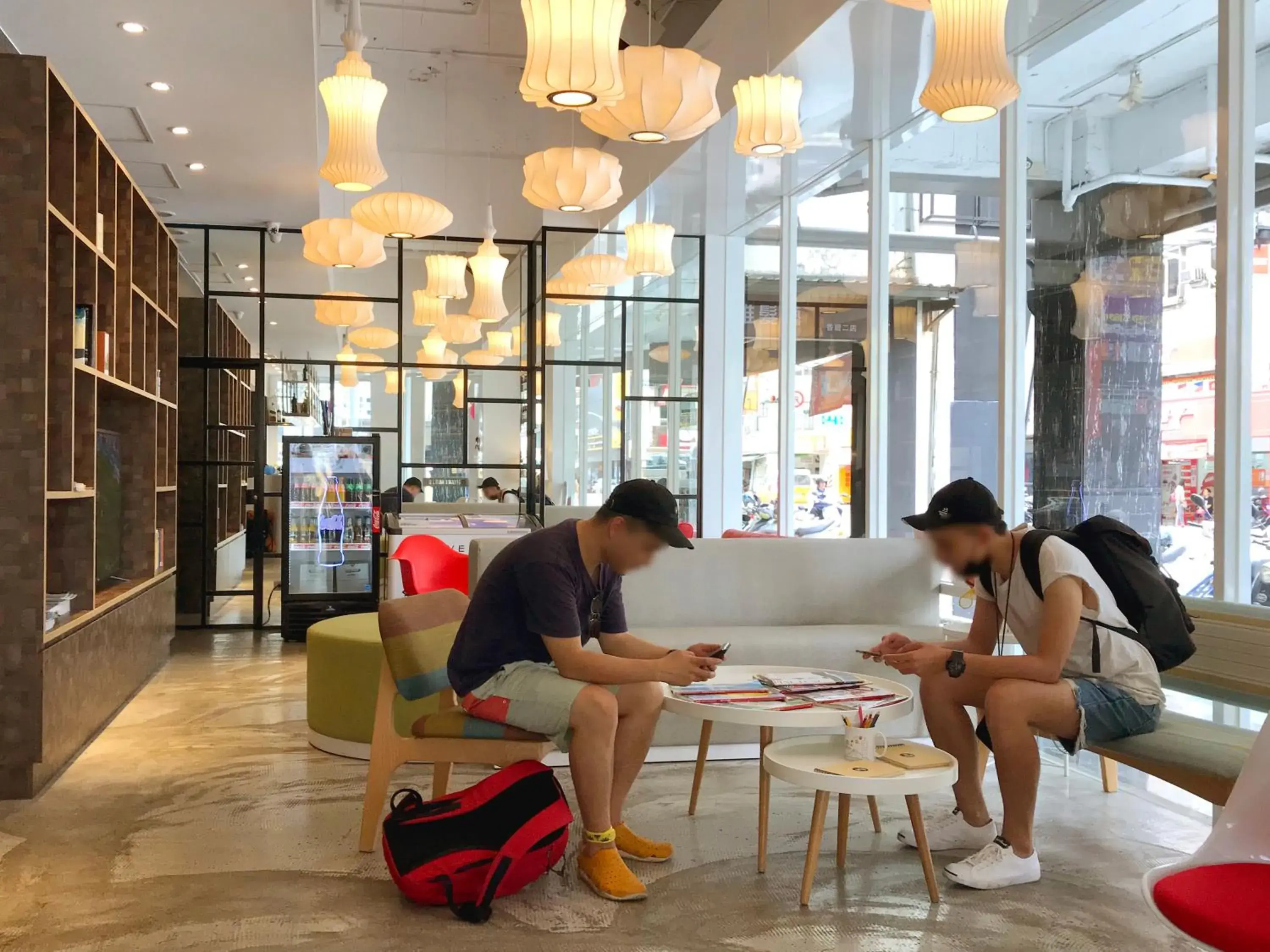 People in Single Inn - Kaohsiung Station