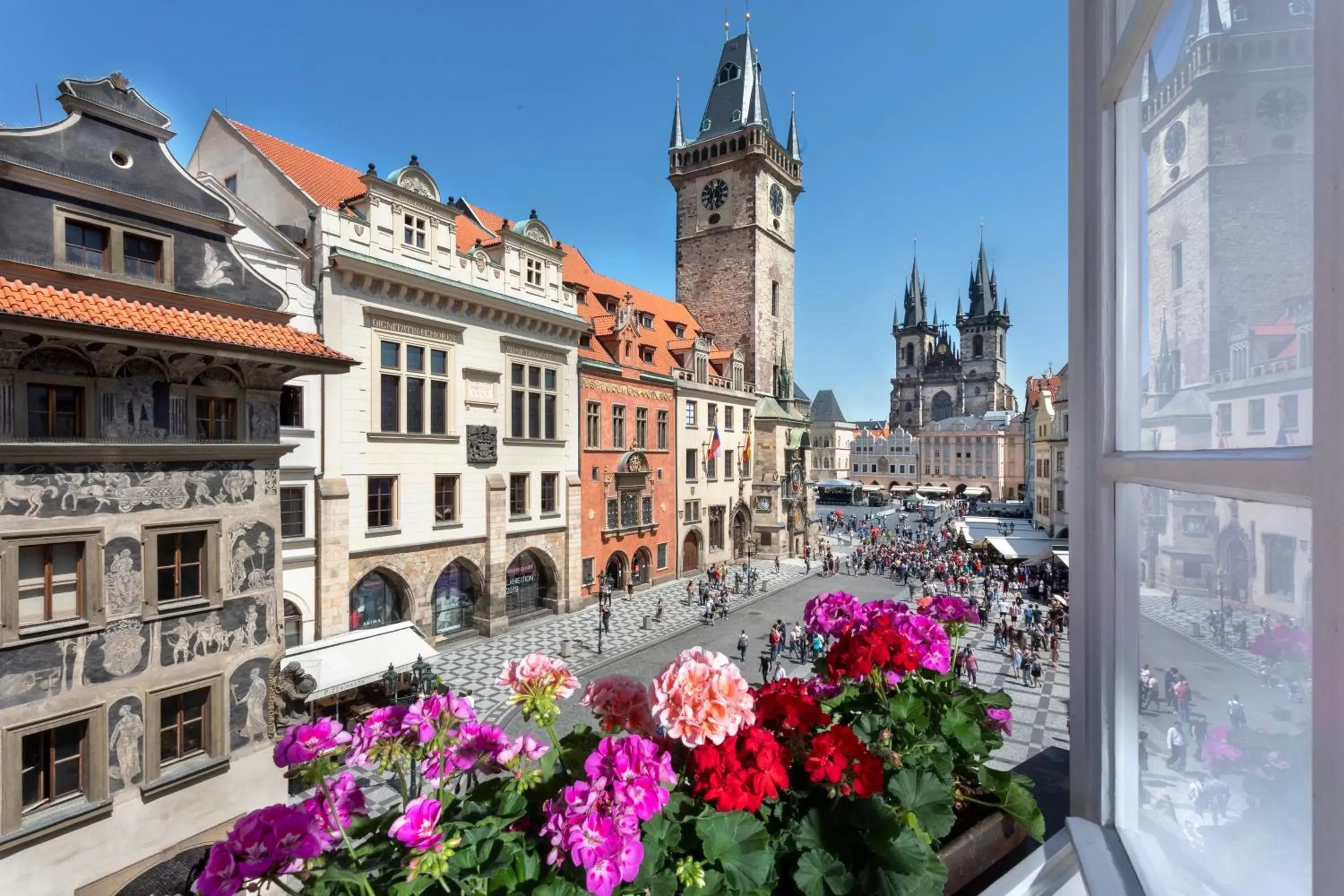 Balcony/Terrace in Hotel U Prince Prague by BHG