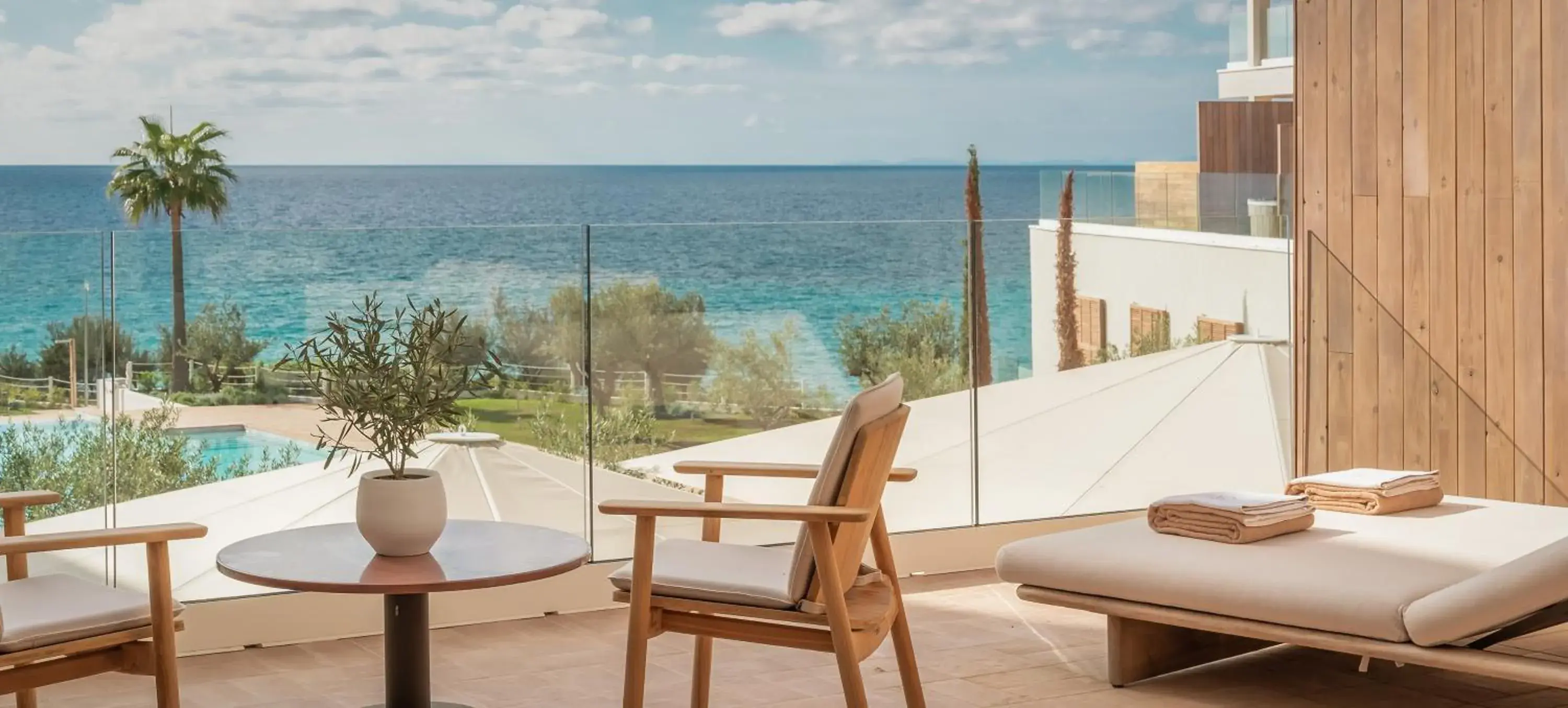 Balcony/Terrace in Villa Le Blanc, a Gran Melia Hotel - The Leading Hotels of The World