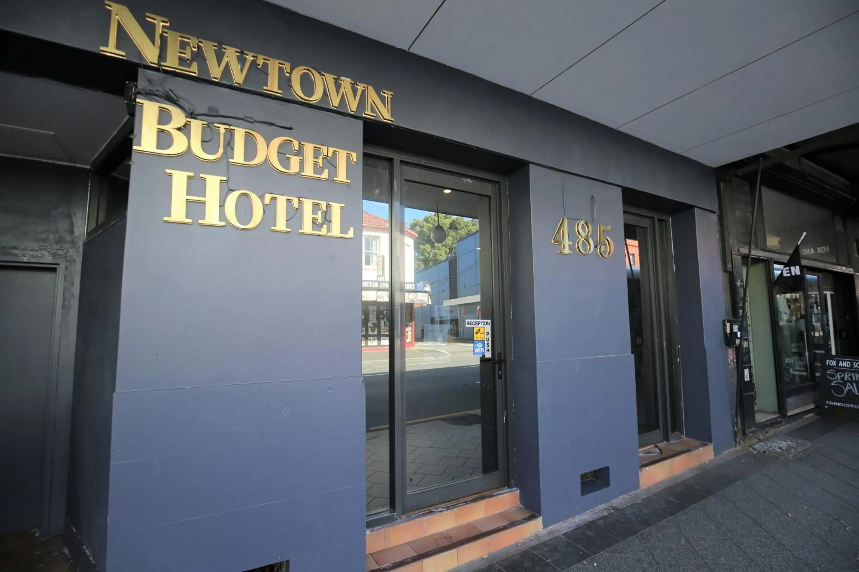 Property logo or sign in Newtown Budget Hotel