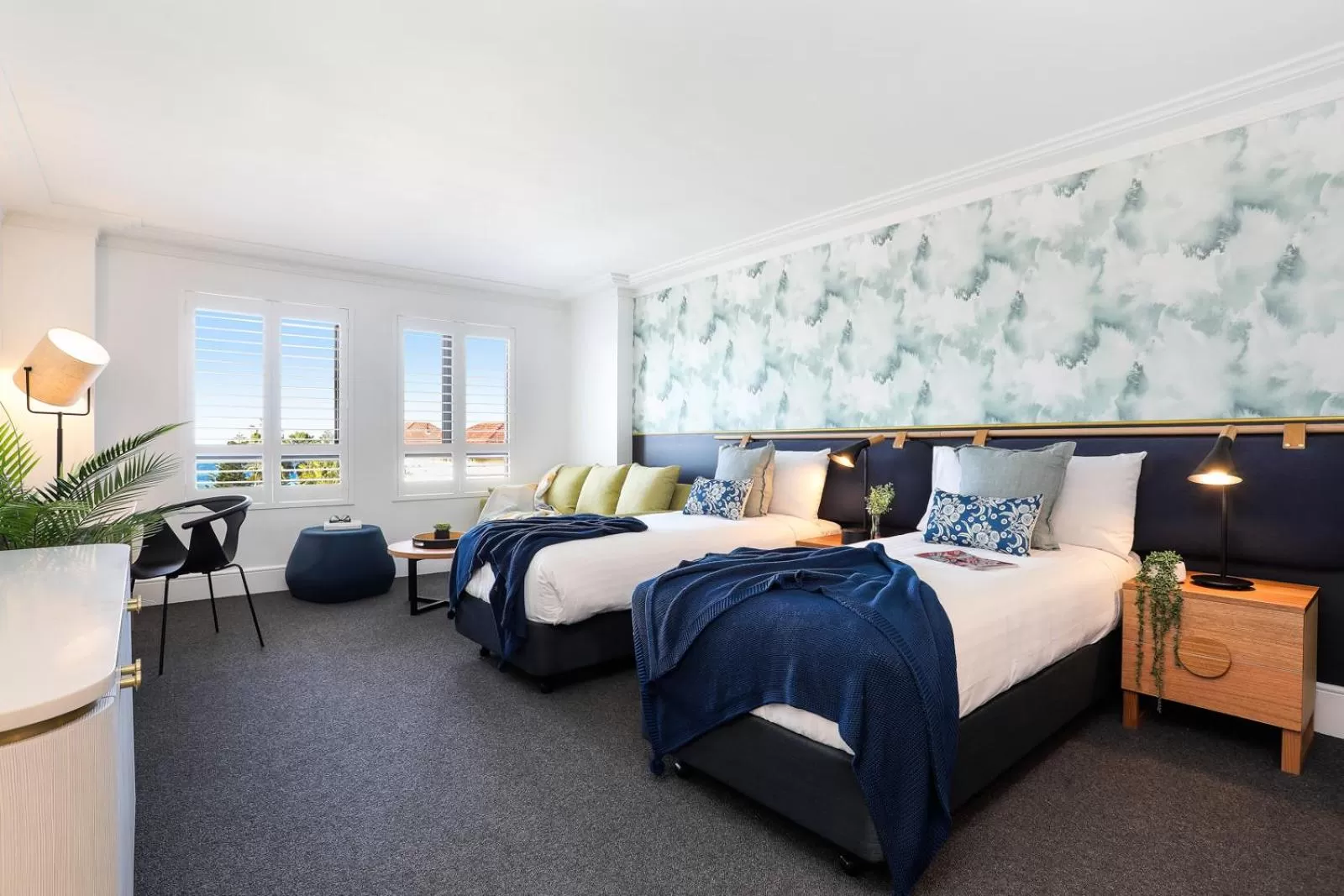 Photo of the whole room, Bed in Coogee Bay Boutique Hotel