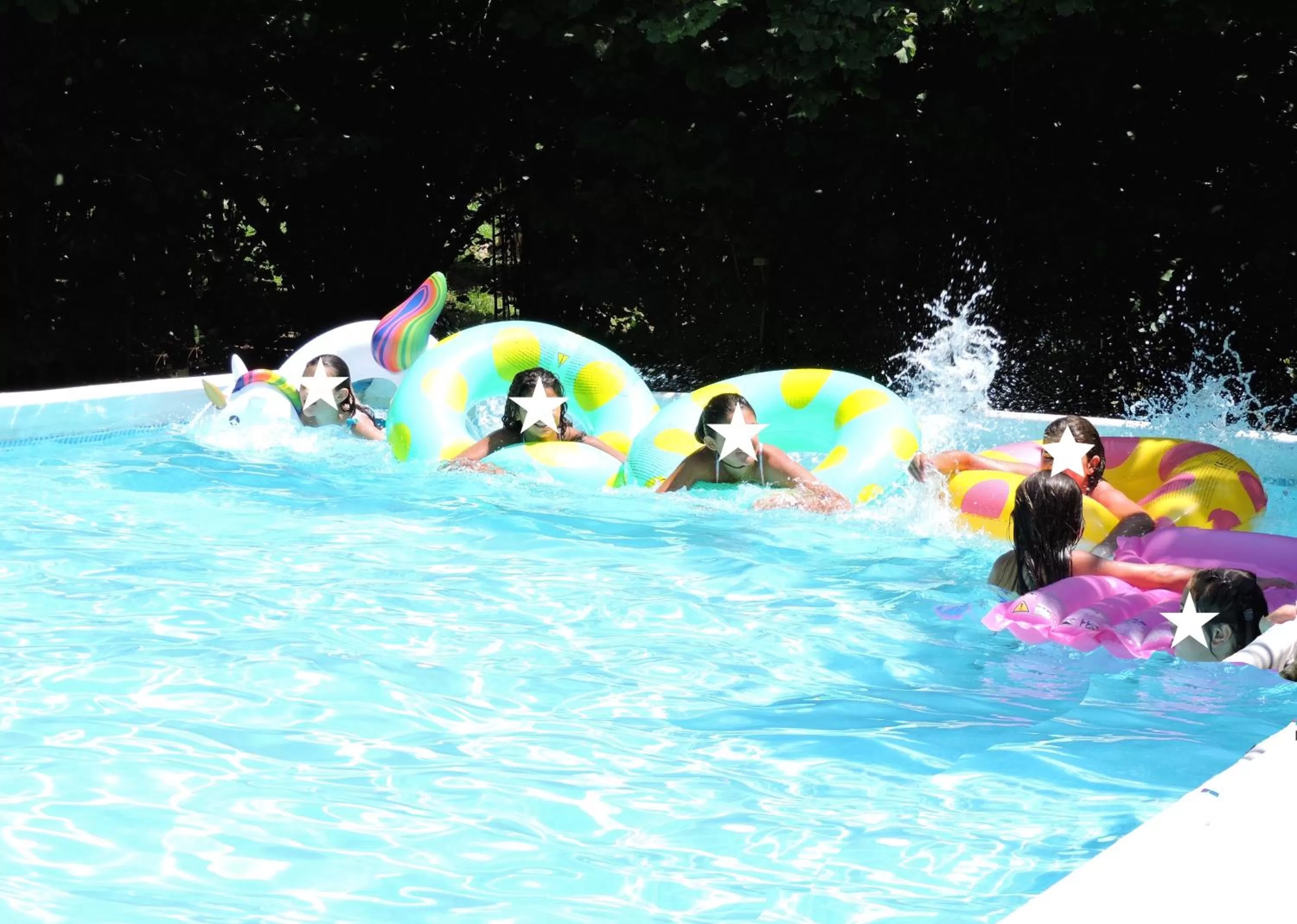 Swimming pool, Water Park in Casale Fedele Family Village Vicino al Borgo