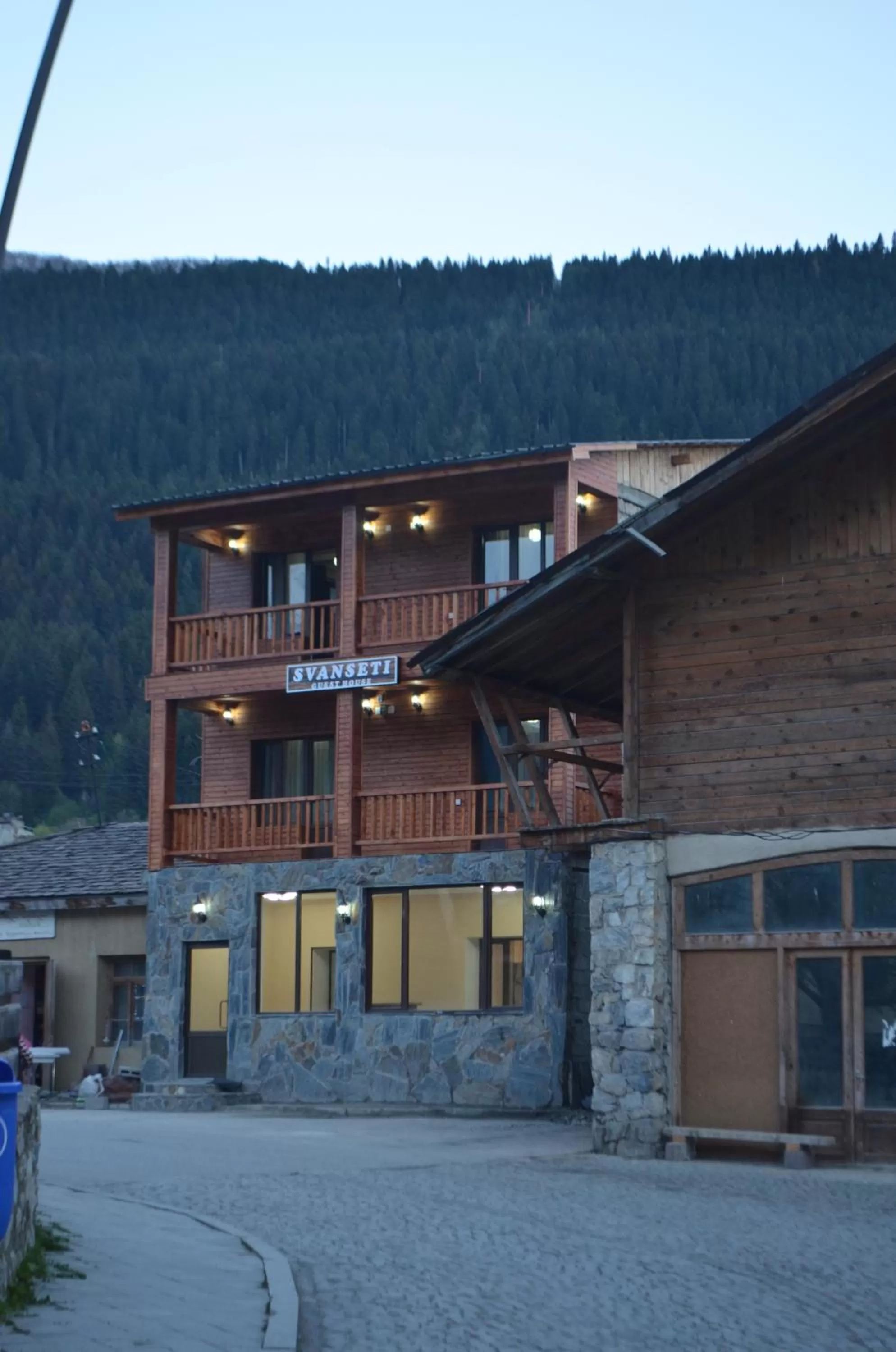 Property building in Hotel Svanseti