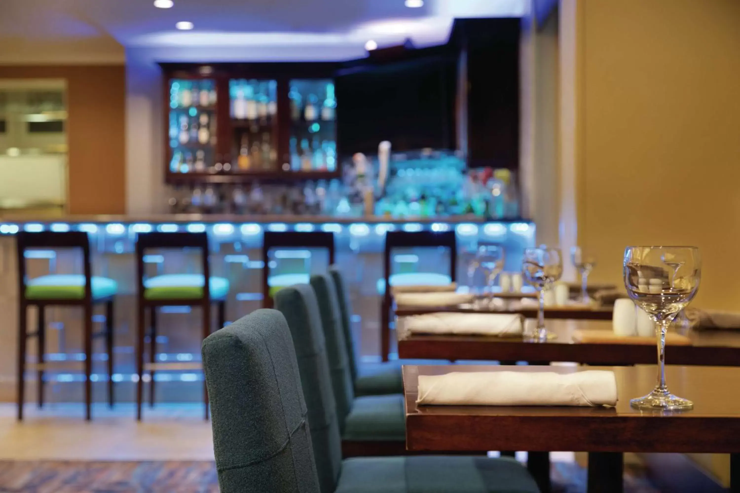 Lounge or bar, Restaurant/Places to Eat in Hilton Garden Inn Bridgewater
