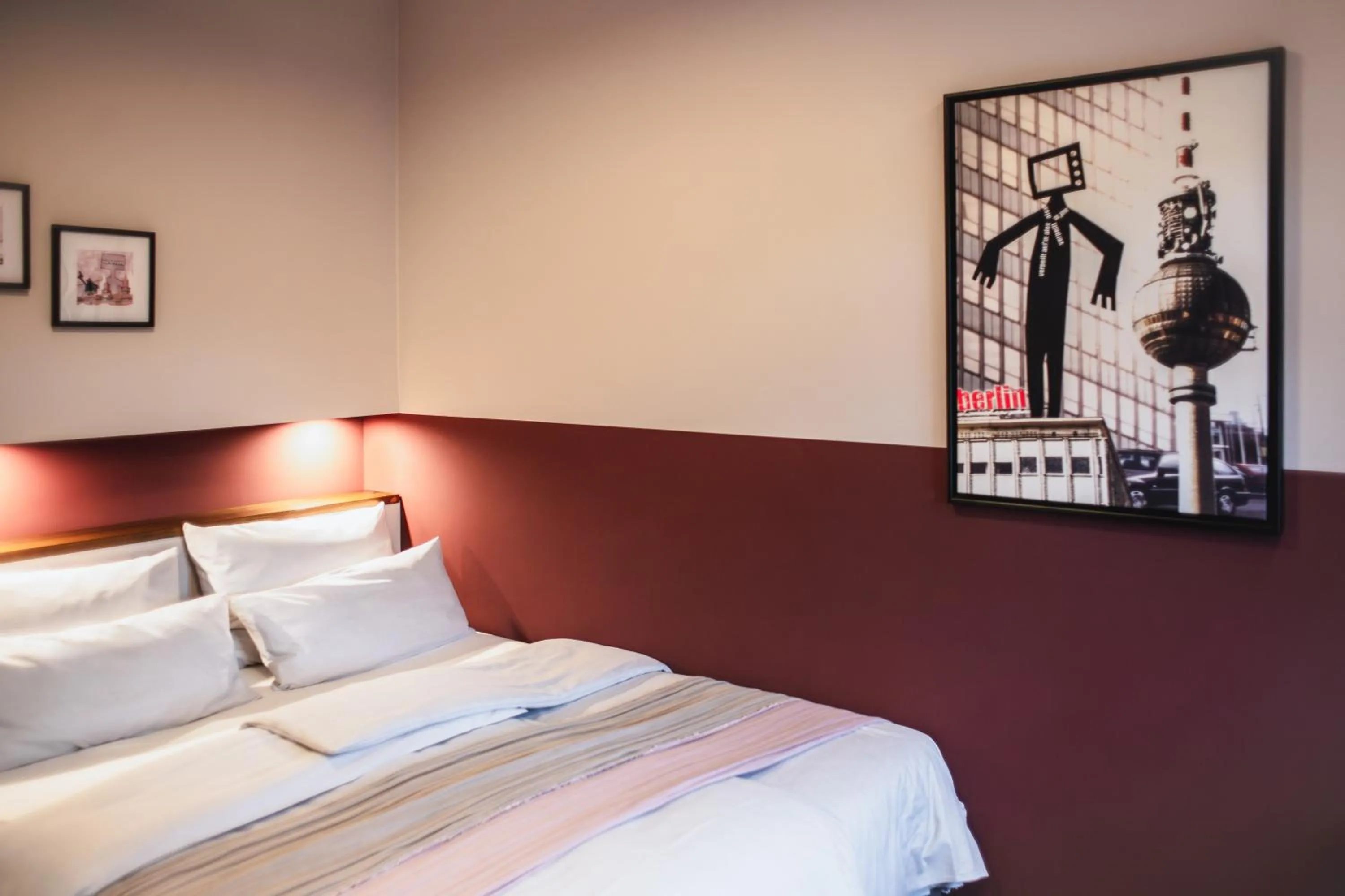 Bed in The Circus Hotel