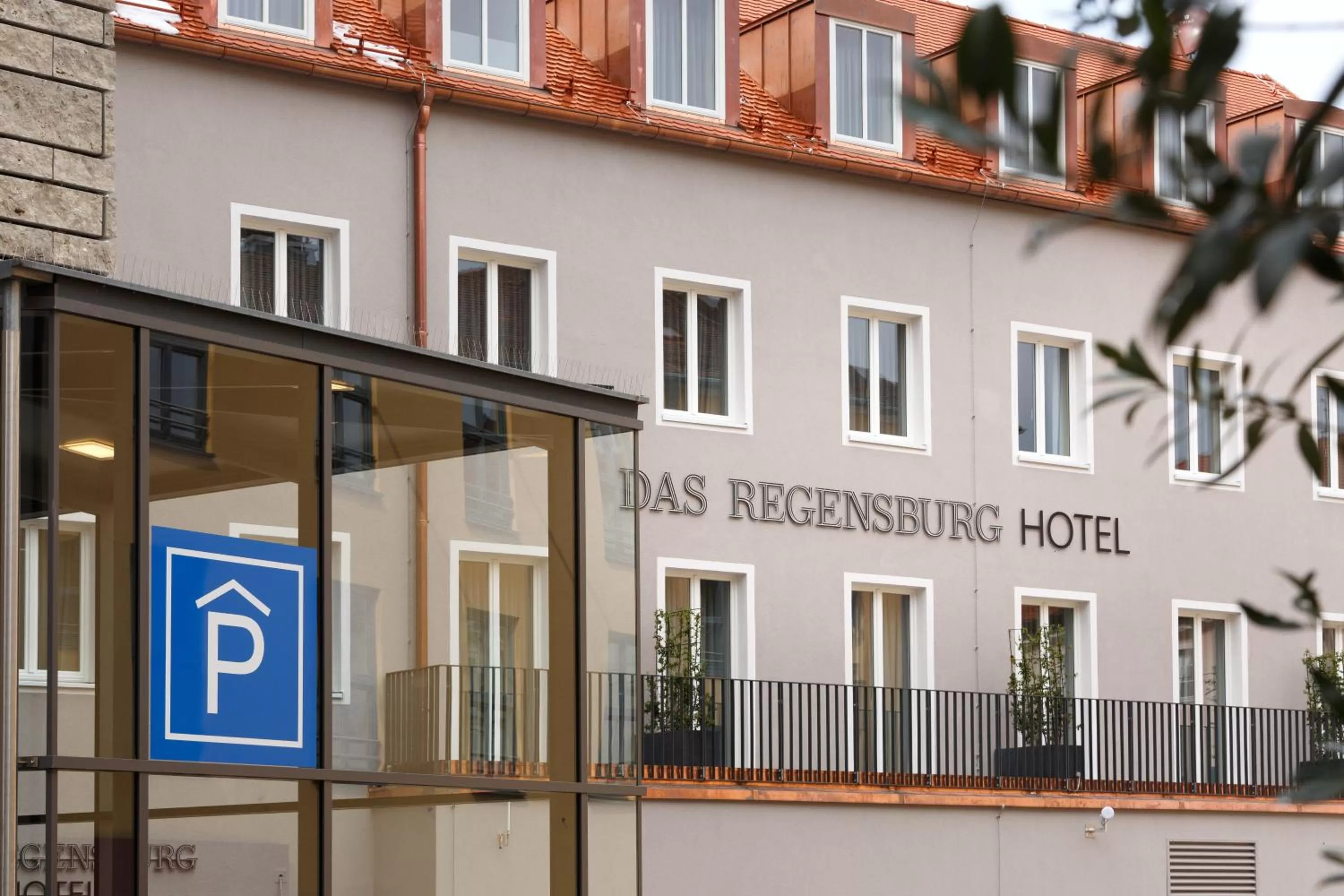 Property building in Hotel Das Regensburg