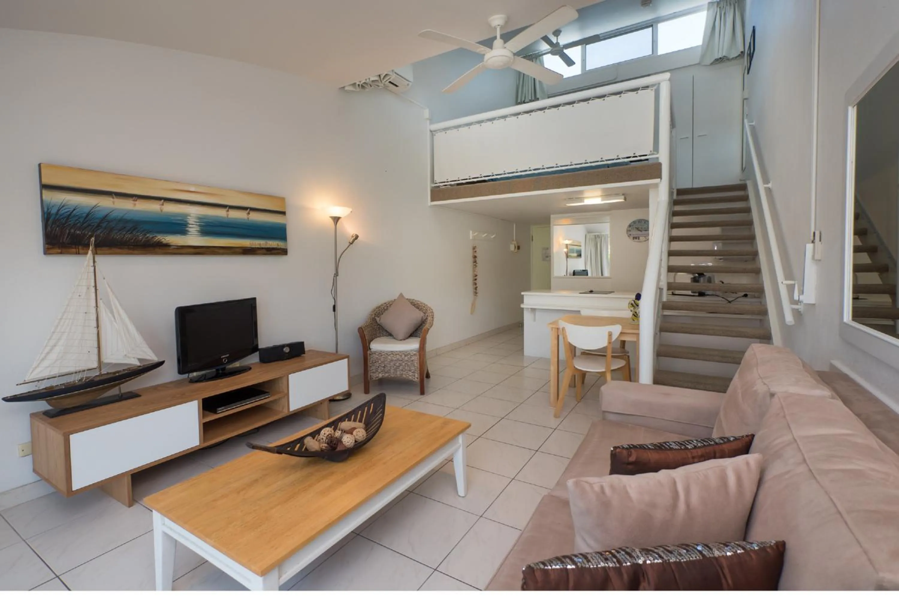 Living room in Caribbean Noosa