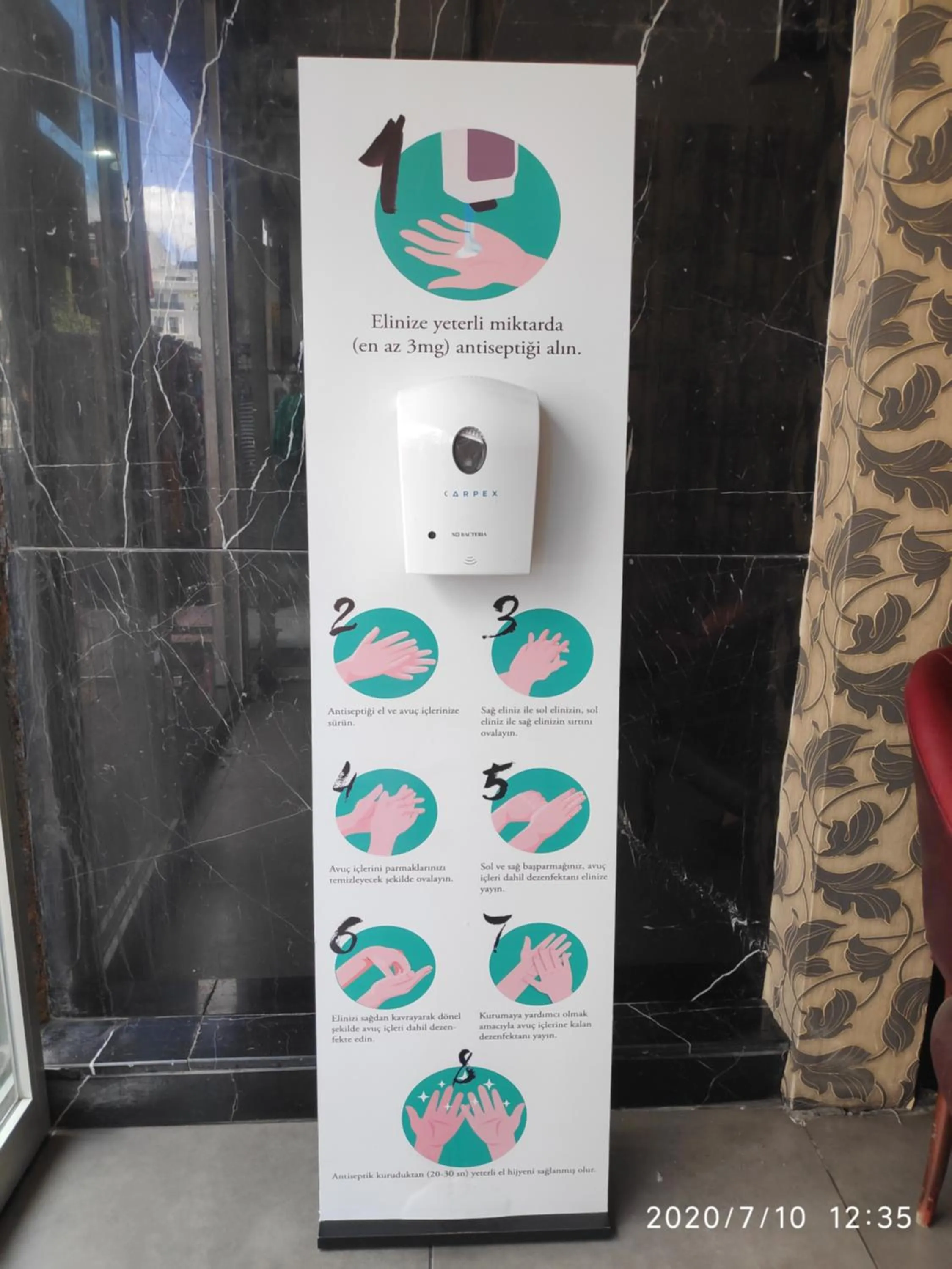 Logo/Certificate/Sign in Erbazlar Hotel