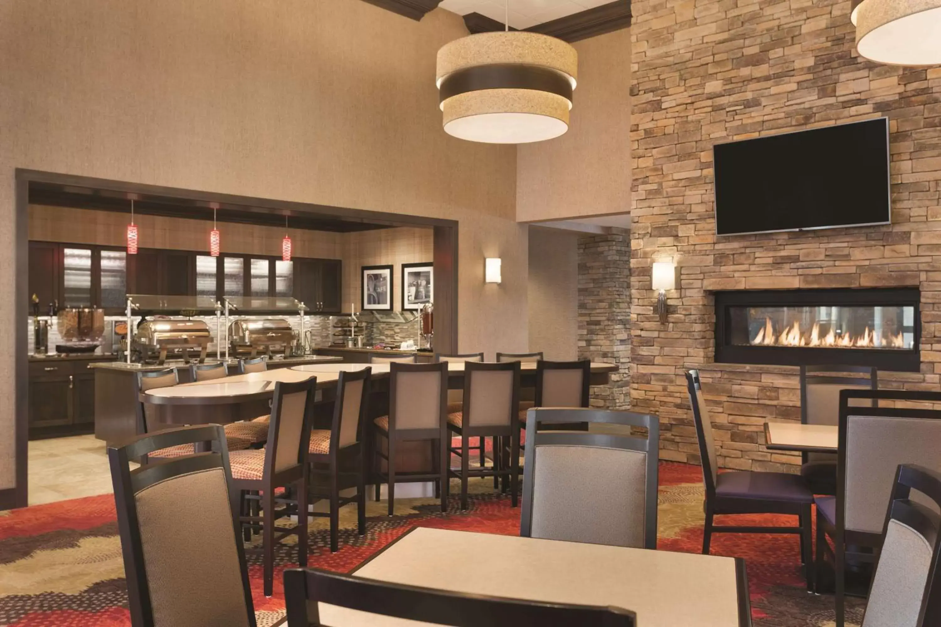 Dining area, Restaurant/Places to Eat in Homewood Suites by Hilton West Des Moines/SW Mall Area