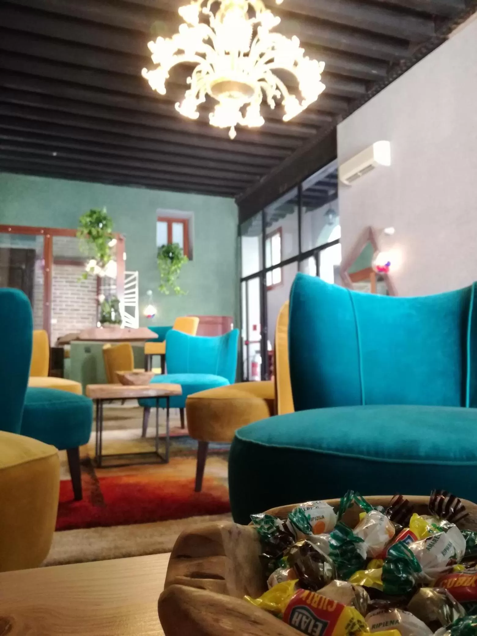 Lobby or reception in Locanda La Corte