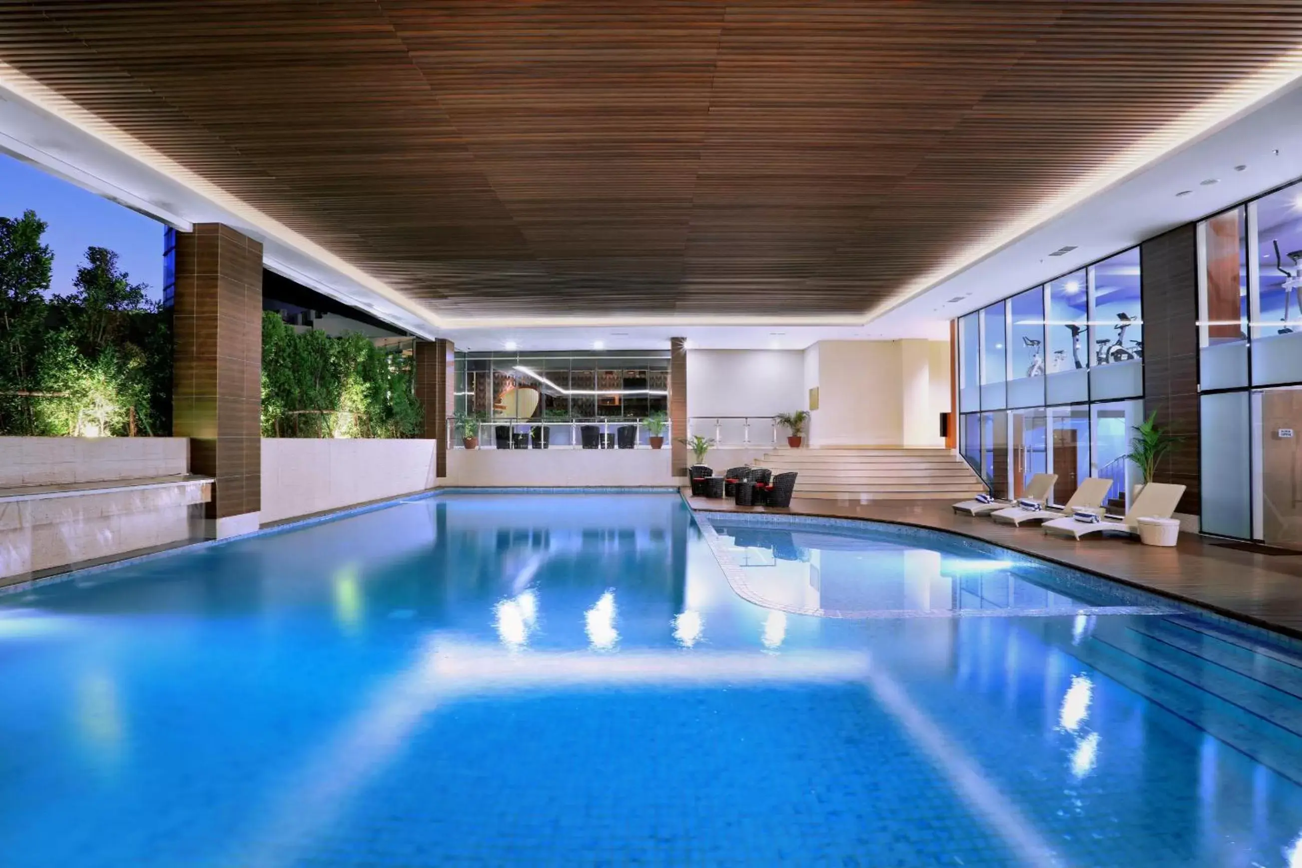 Swimming pool in Atria Hotel Gading Serpong Swimming pool in Atria Hotel Gading Serpong
