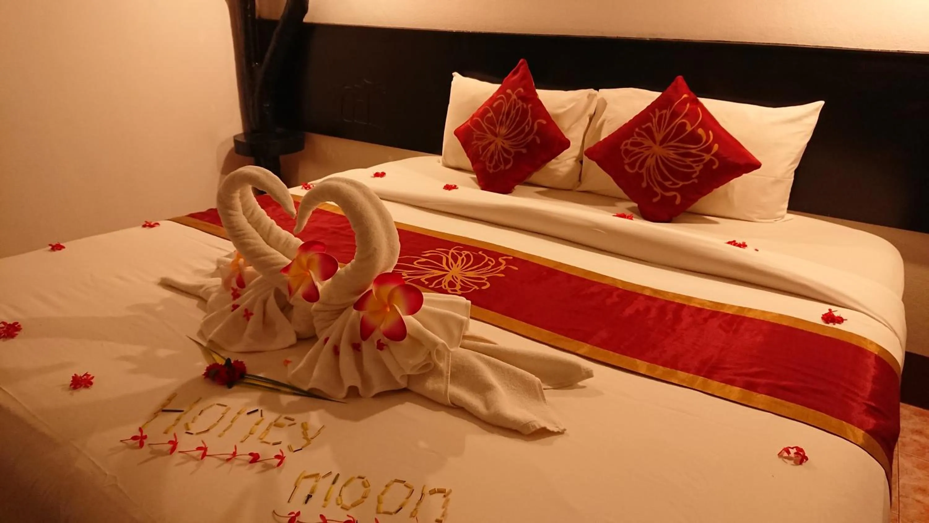 Bed in The Krabi Forest Homestay