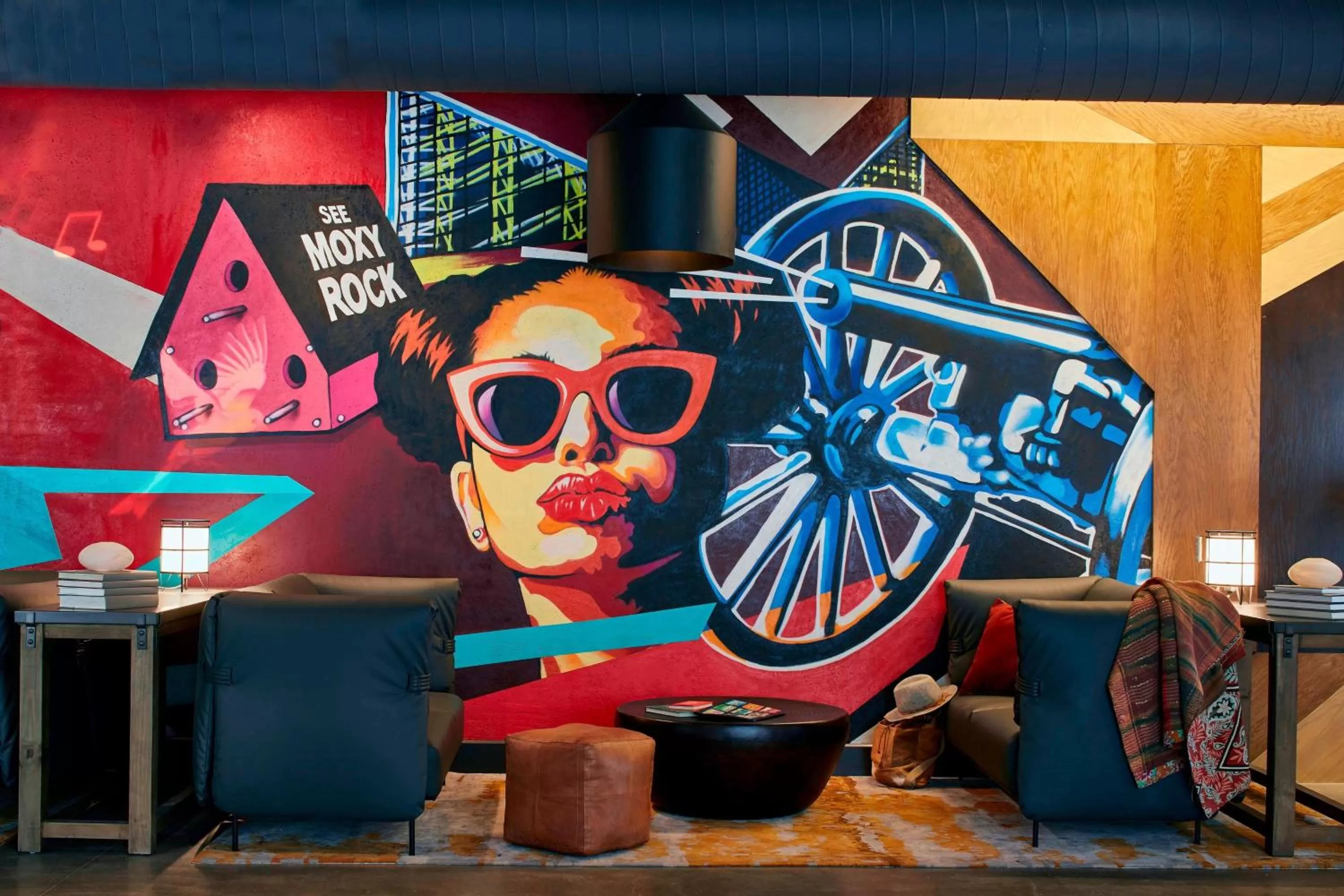 Lobby or reception in Moxy Chattanooga Downtown