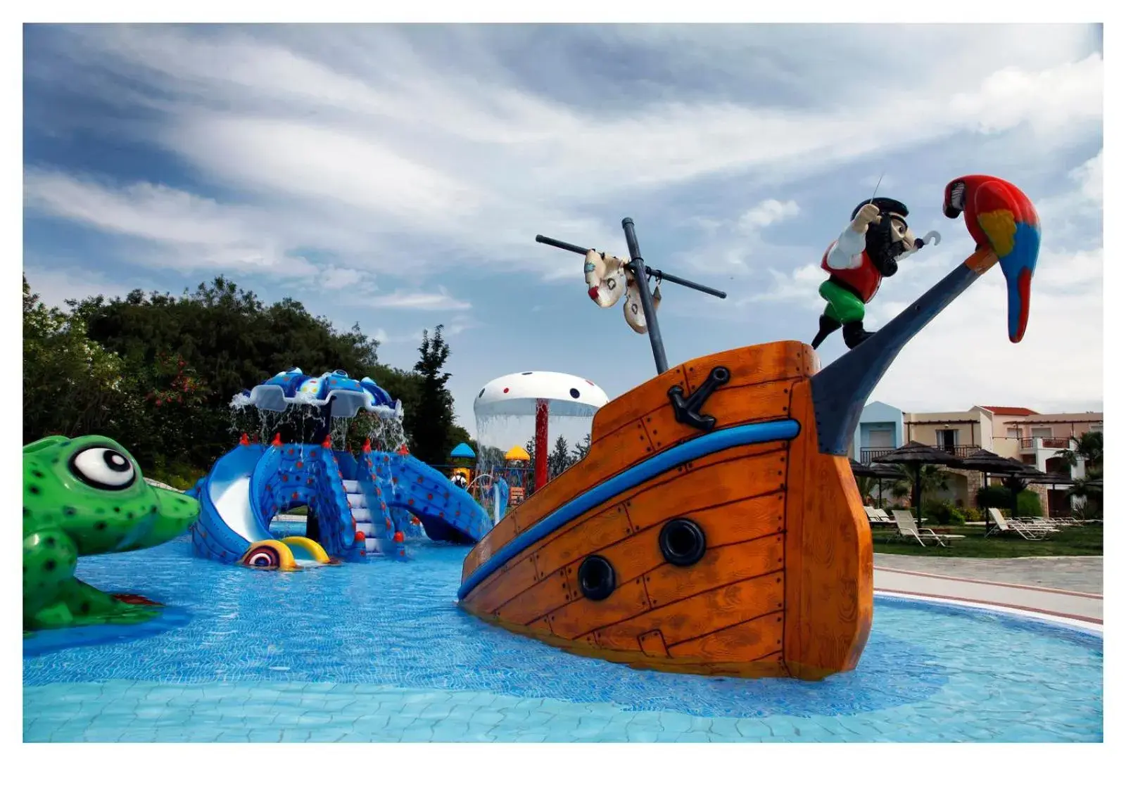 Swimming pool, Water Park in Pilot Beach Resort