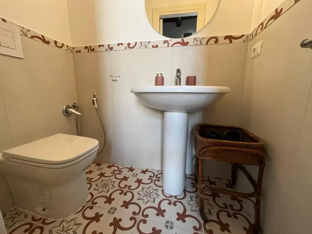 Bathroom in B&B Palazzo Carafa di Montorio