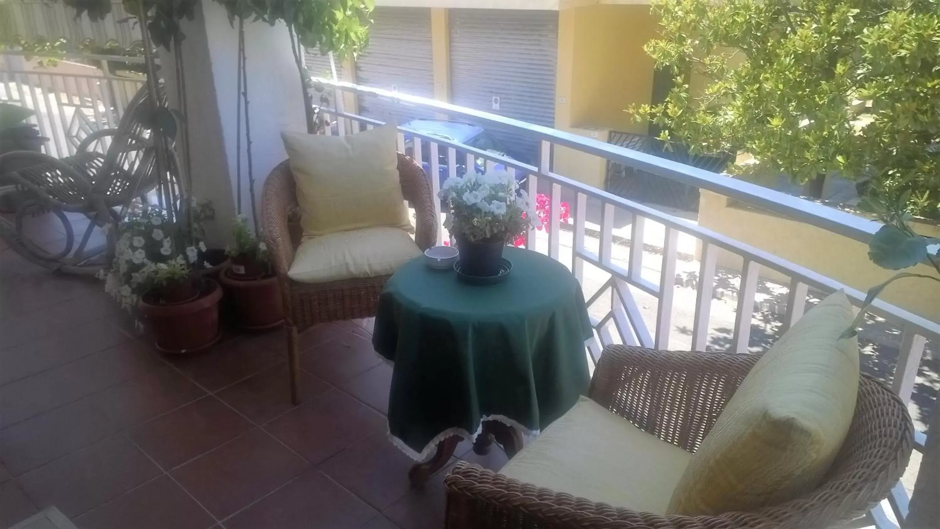 Property building, Balcony/Terrace in B&B Il Gelsomino