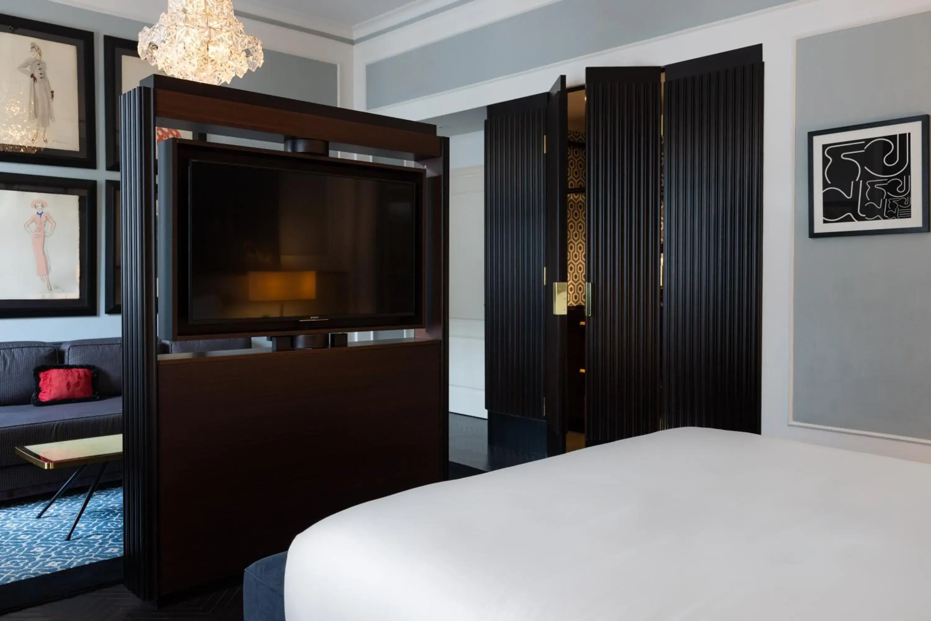 TV and multimedia, Bed in Hotel Vilòn - Small Luxury Hotels of the World