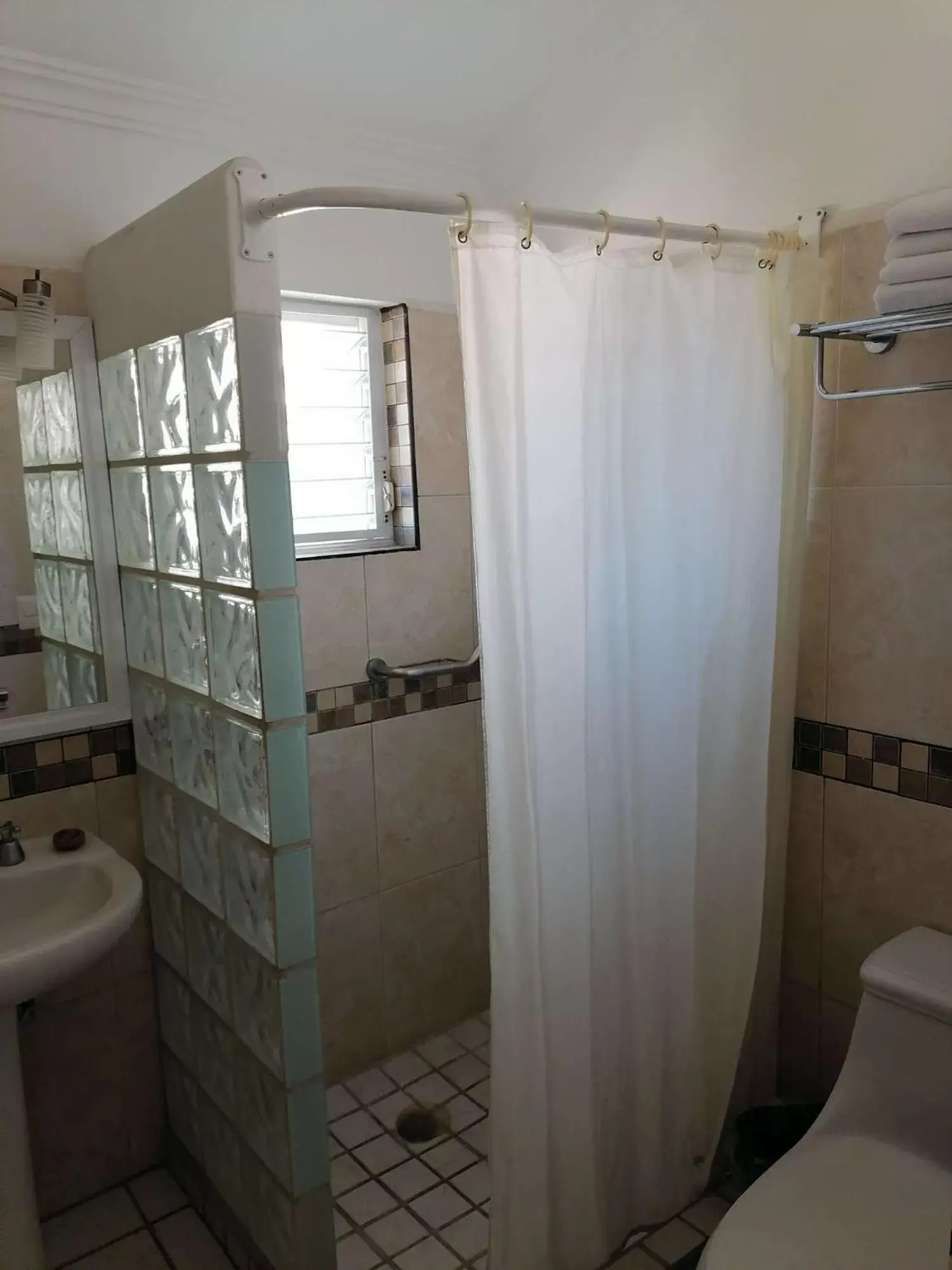 Bathroom in Villas del Palmar Manzanillo with Beach Club