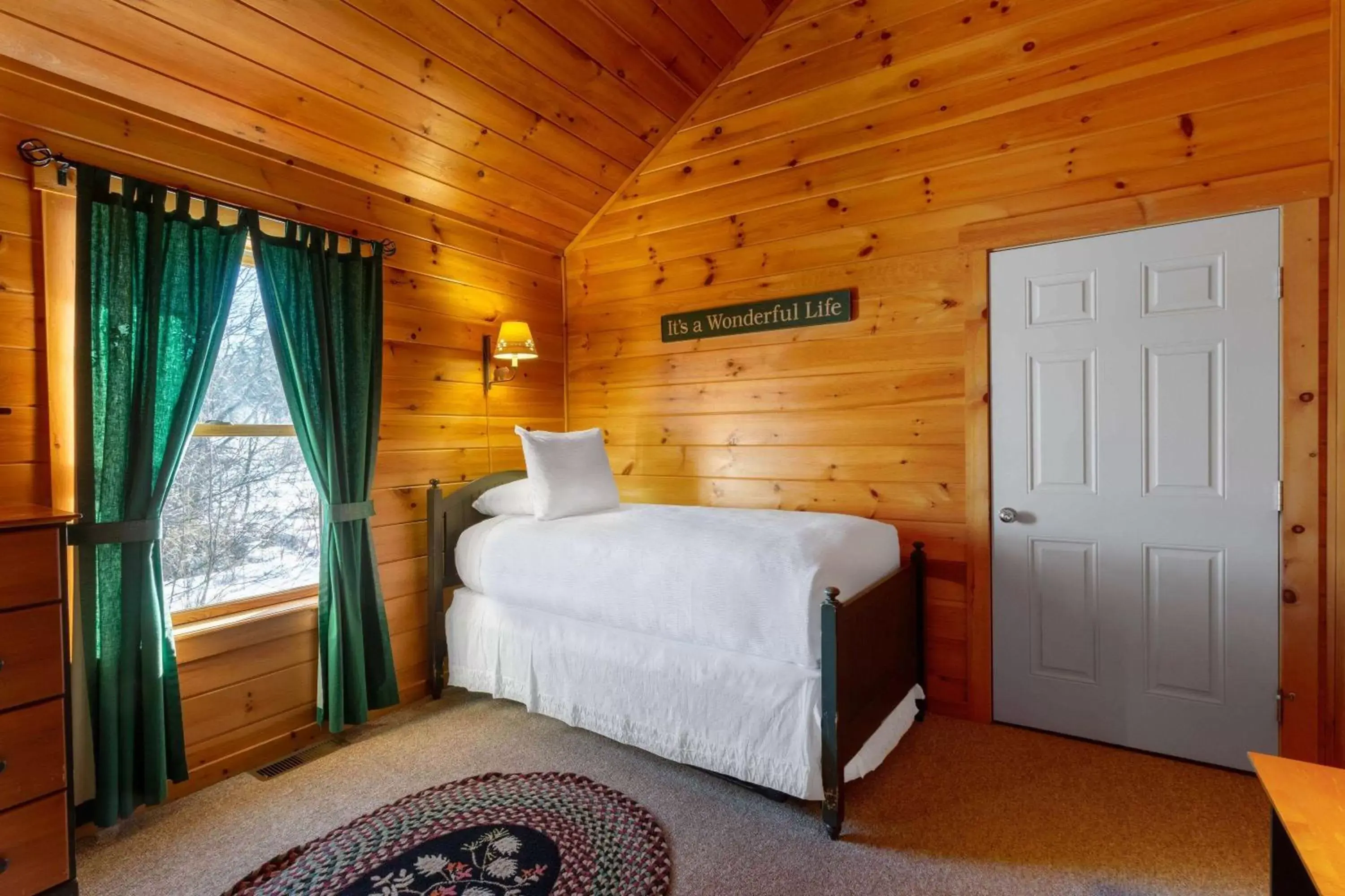 Bed in Rangeley Lake Resort a Ramada by Wyndham