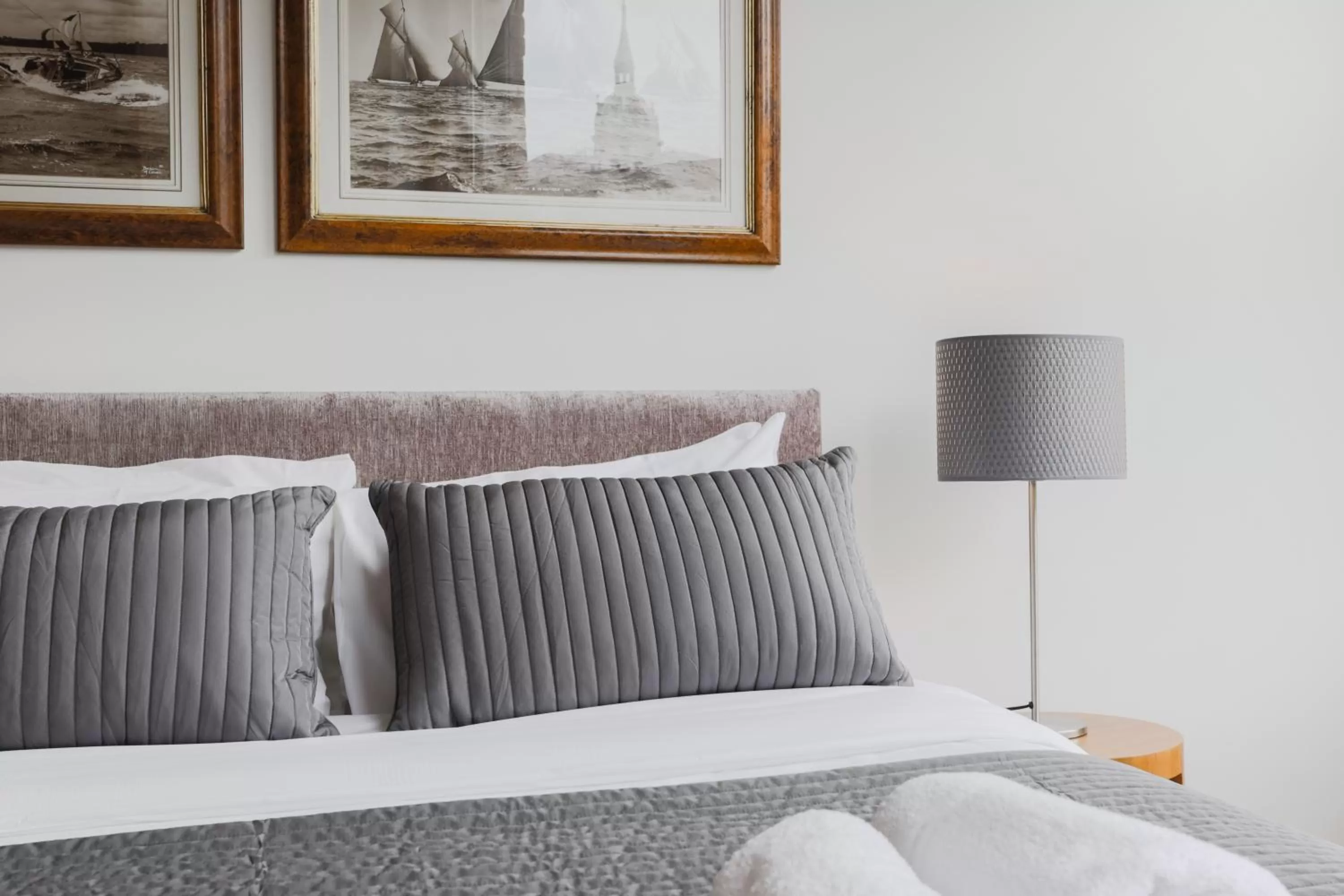 Bed in Monument Apartments