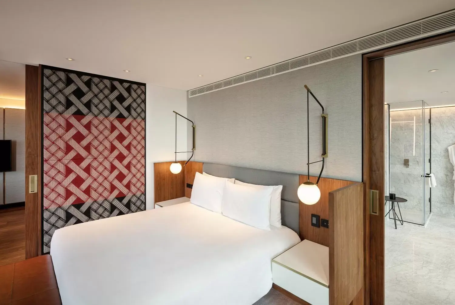 Bedroom, Bed in Park Hyatt Auckland