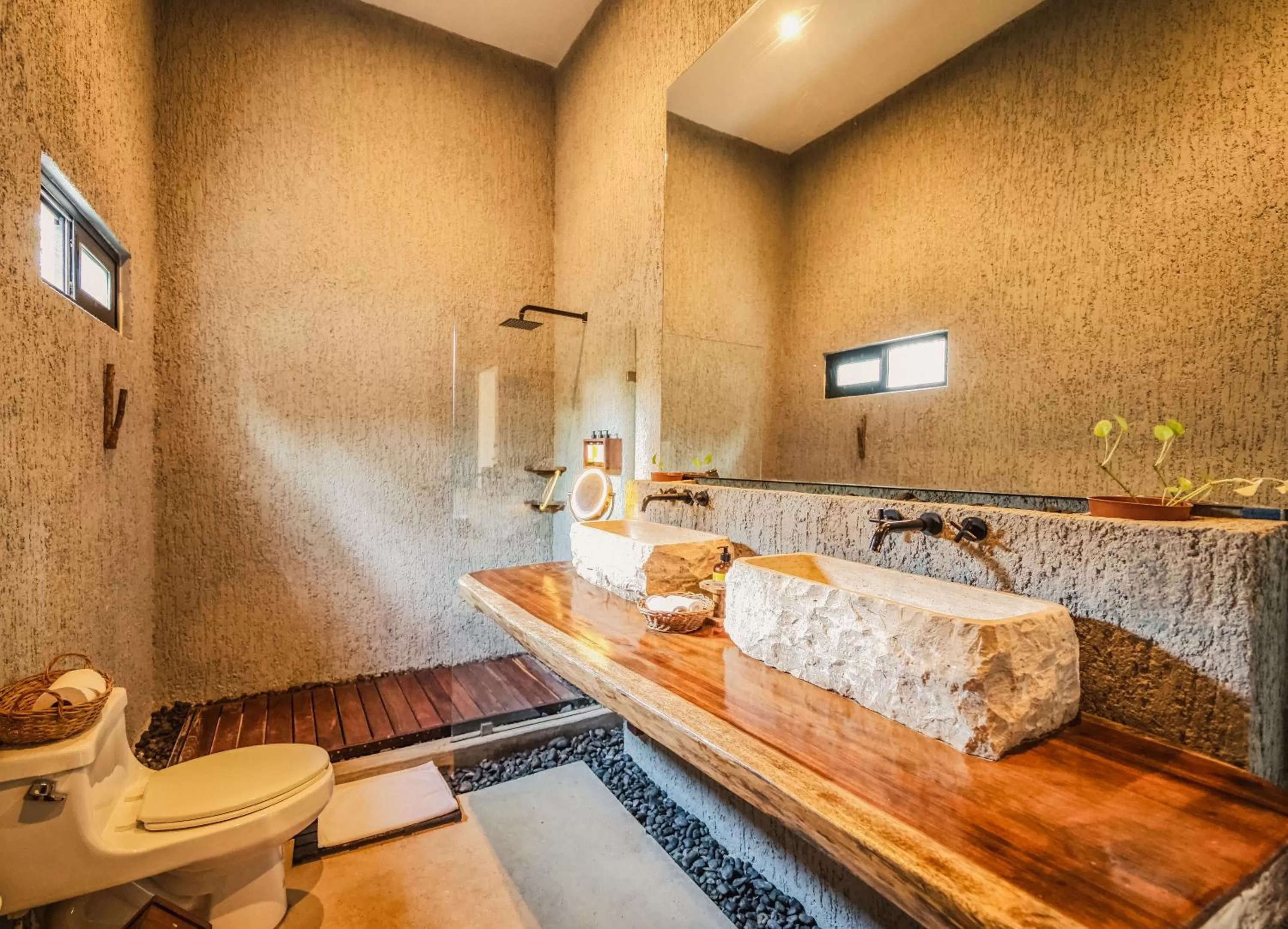 Bathroom in Hotelito Azul