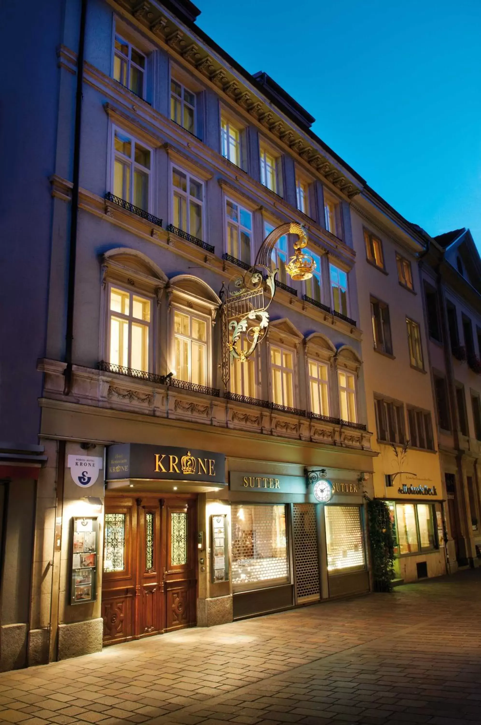 Facade/entrance, Property Building in Sorell Hotel Krone